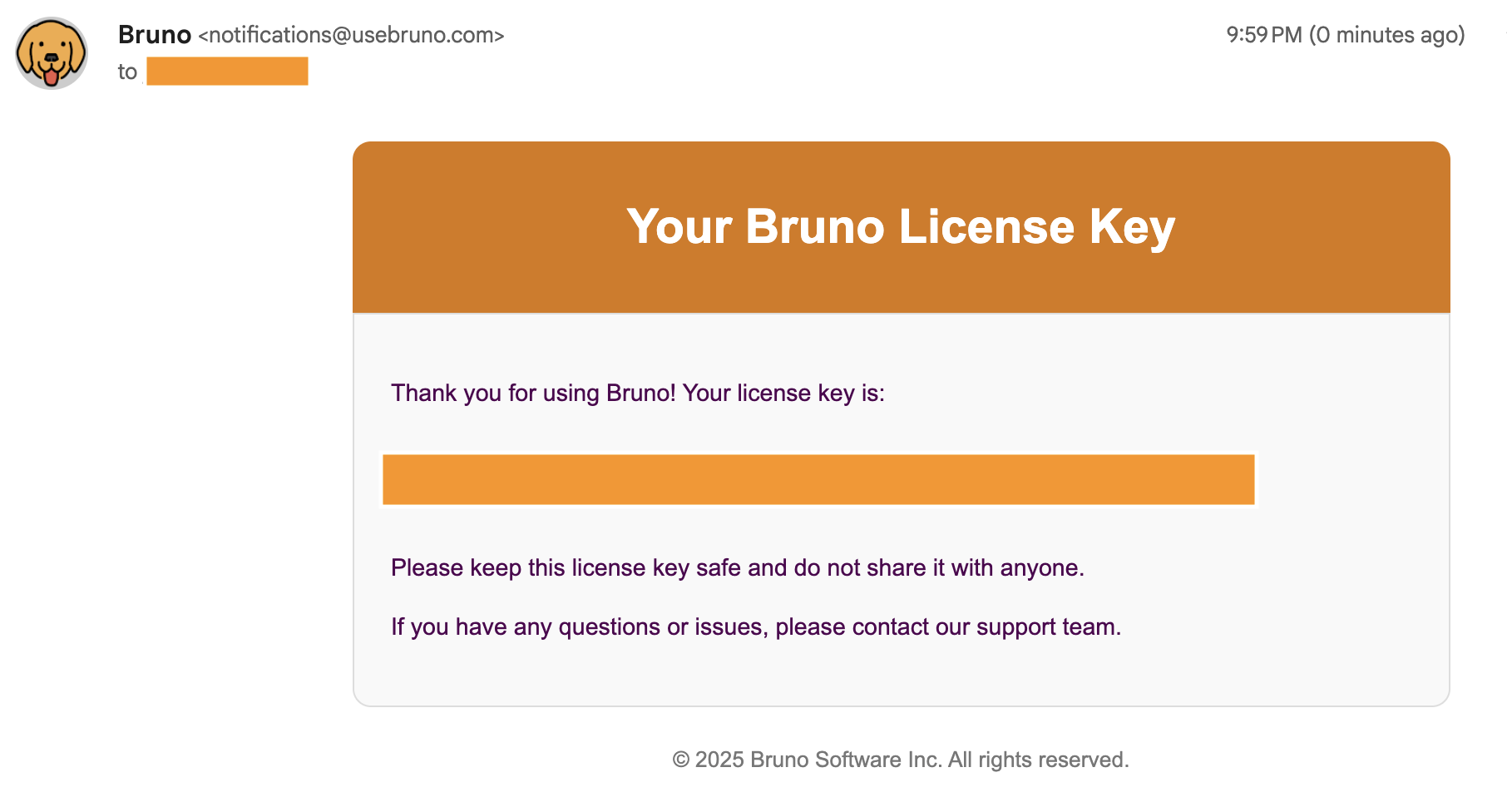 License portal login