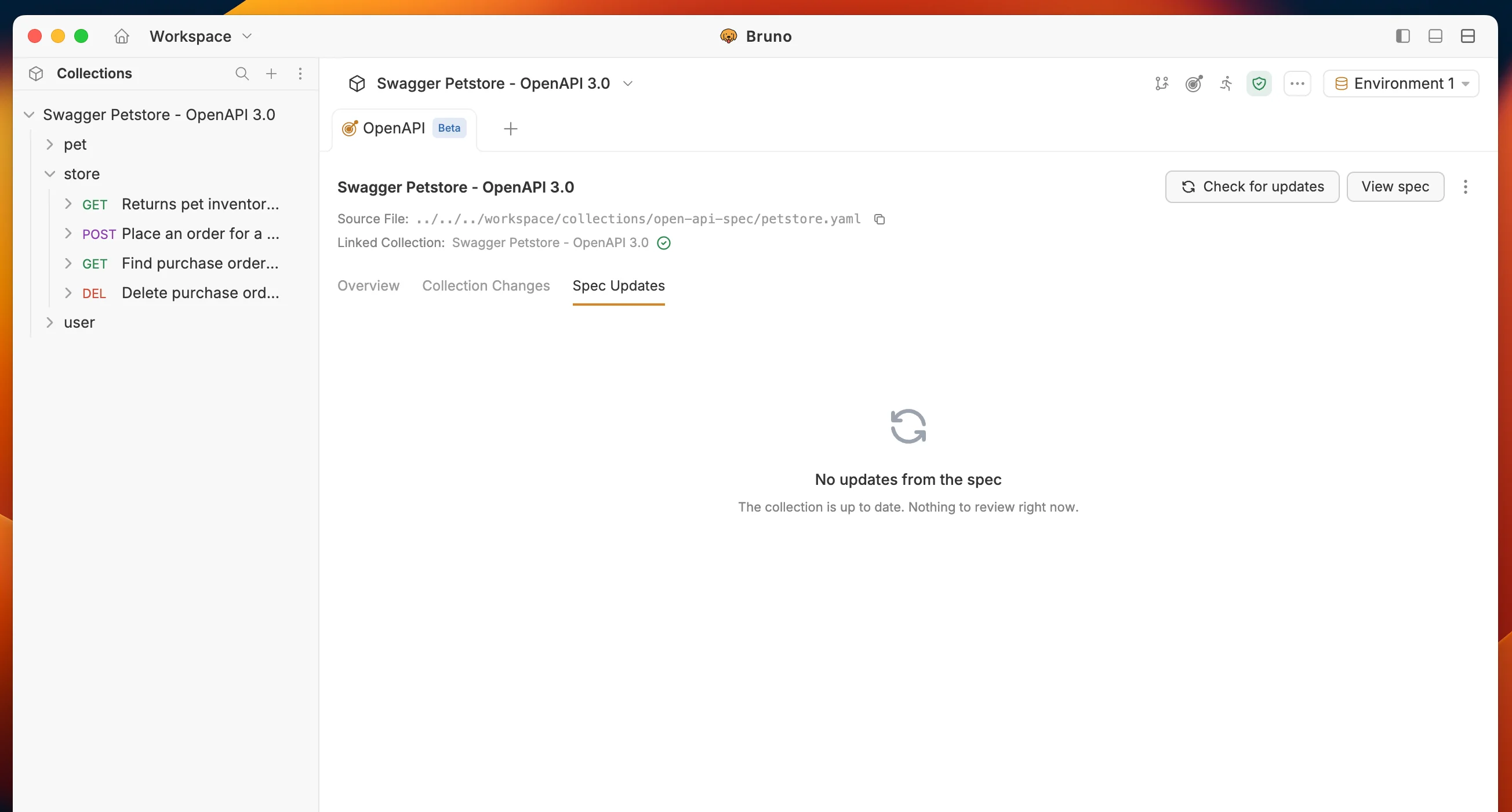 after sync updates