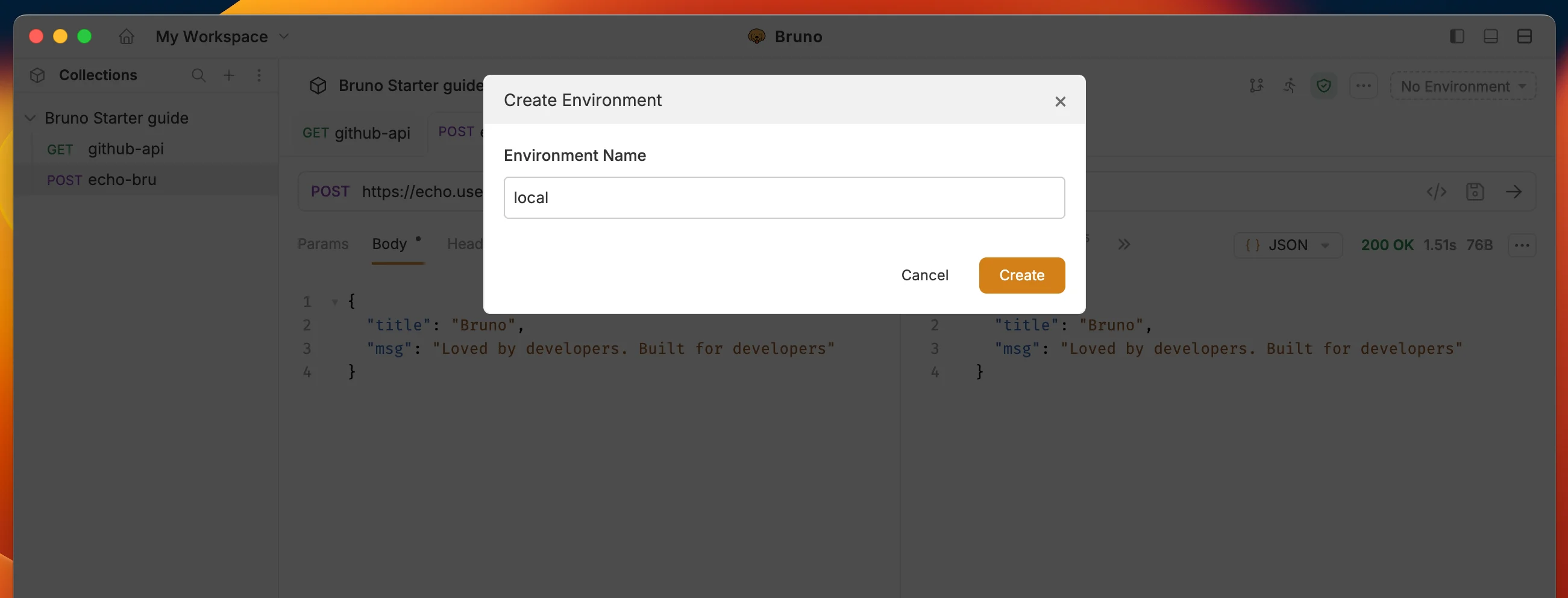 create-environment