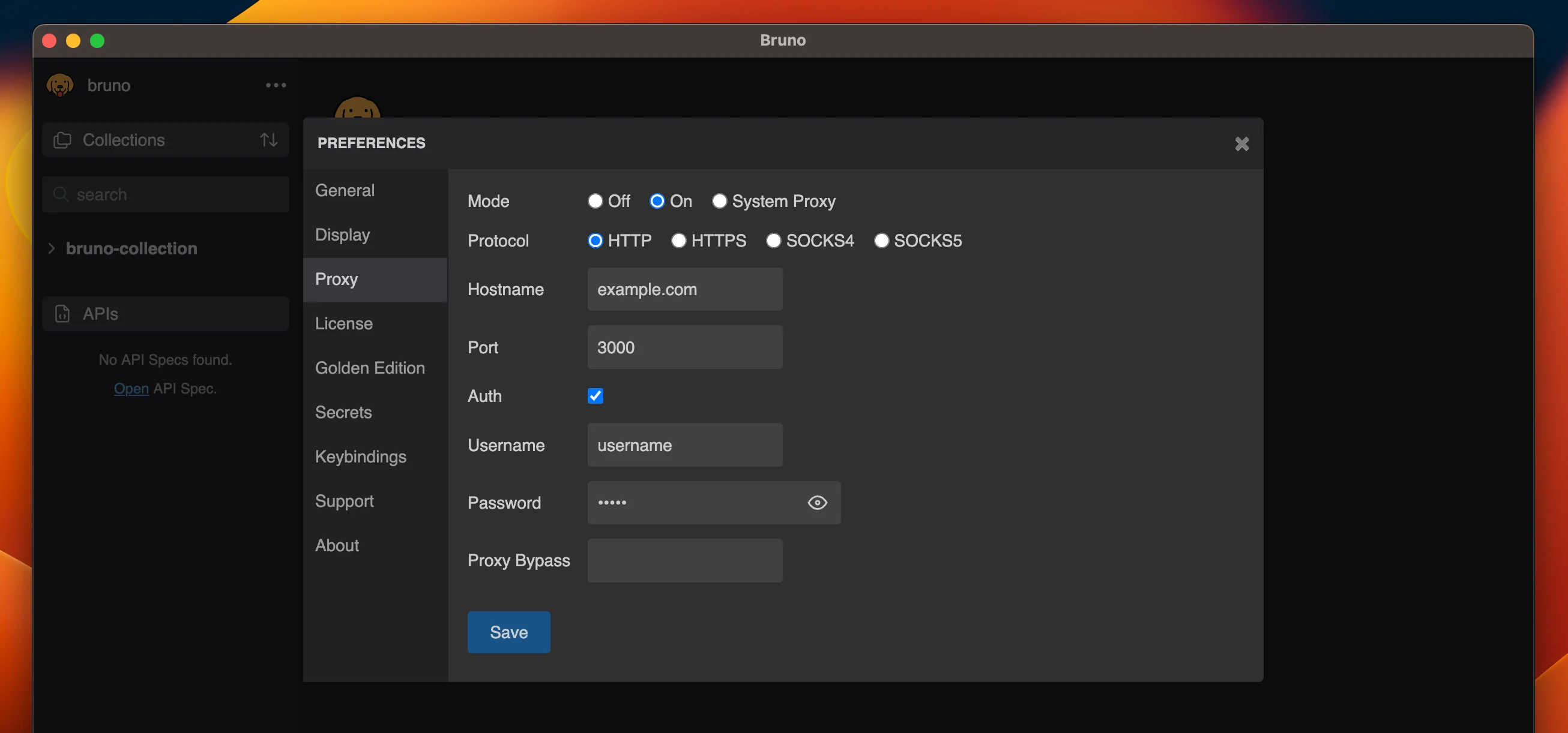 proxy-settings