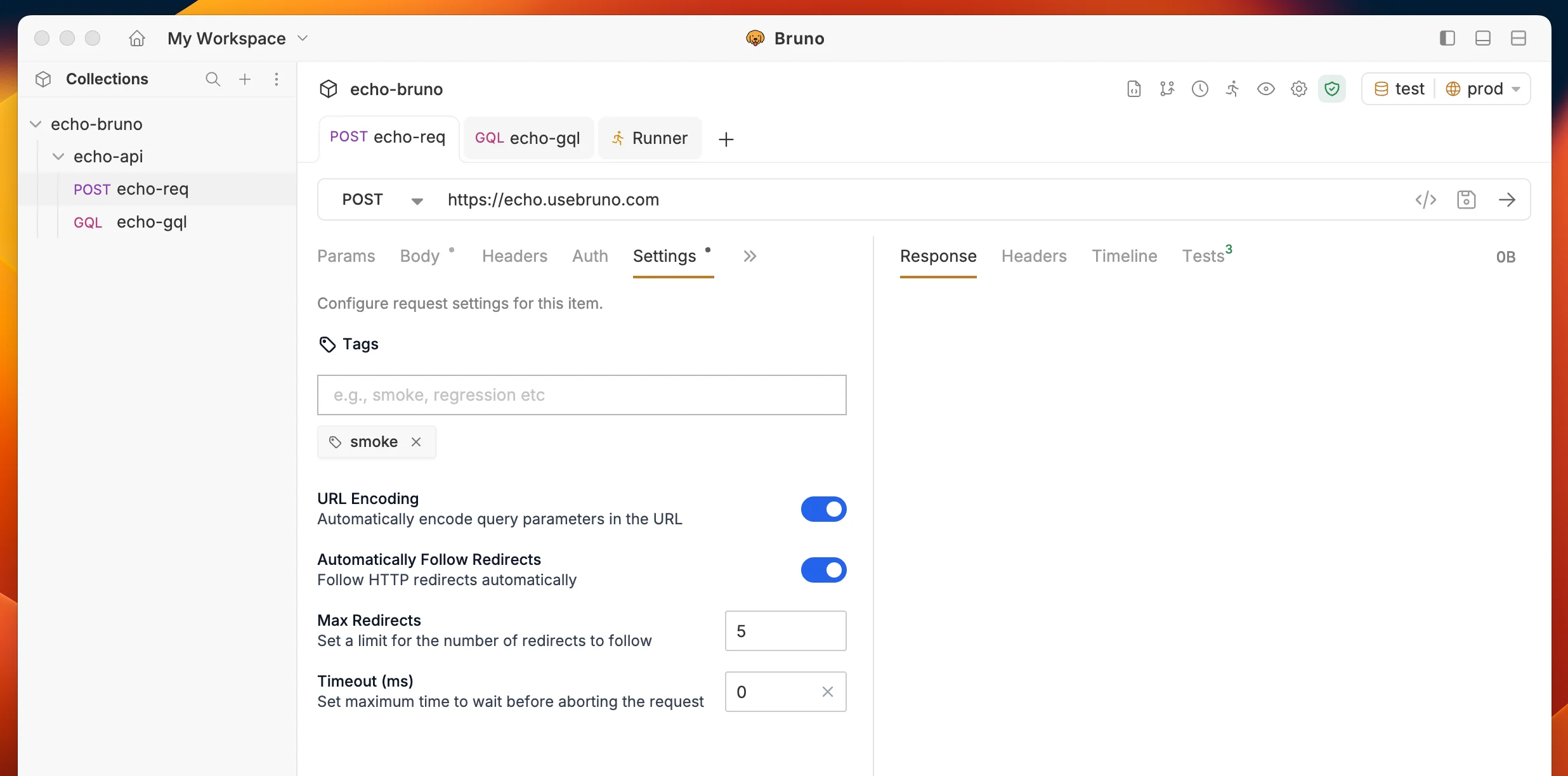 Add Tags to Requests