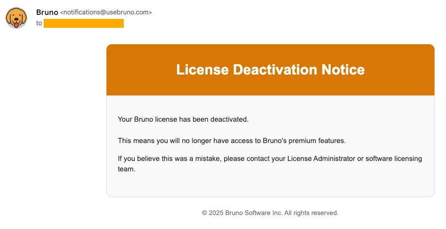 License portal login