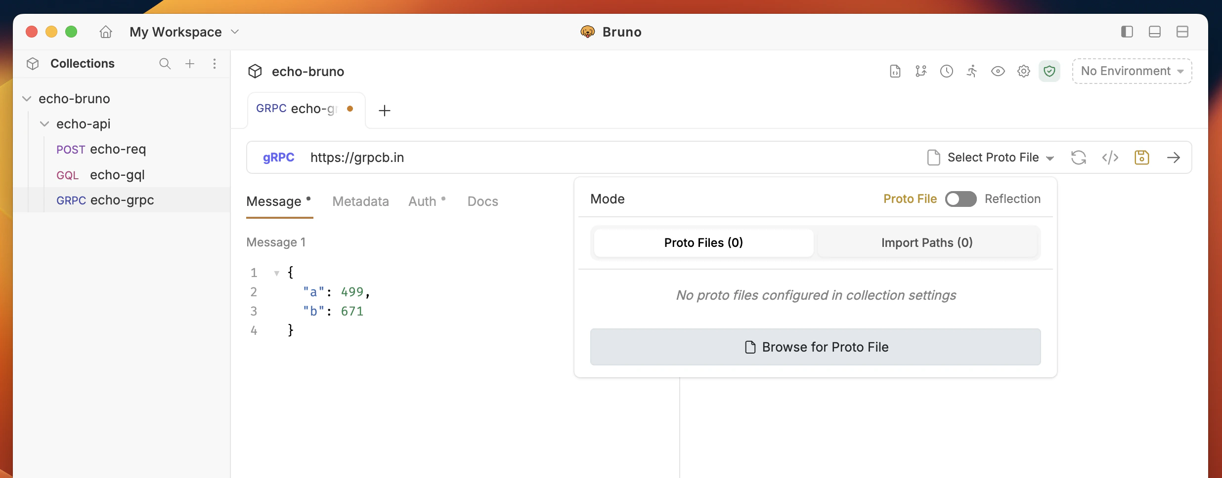Request Level Proto File