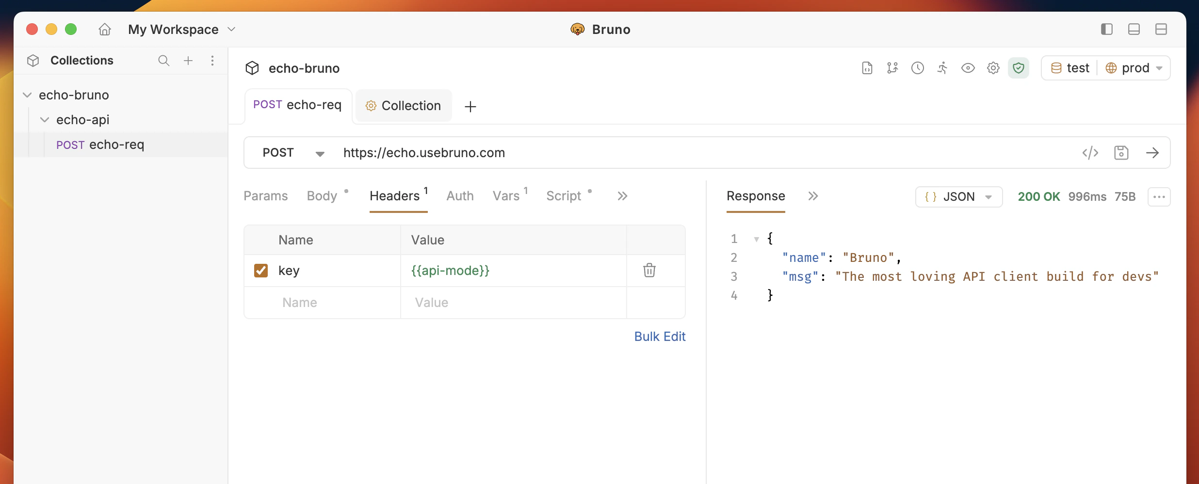 Collection Variables Usage