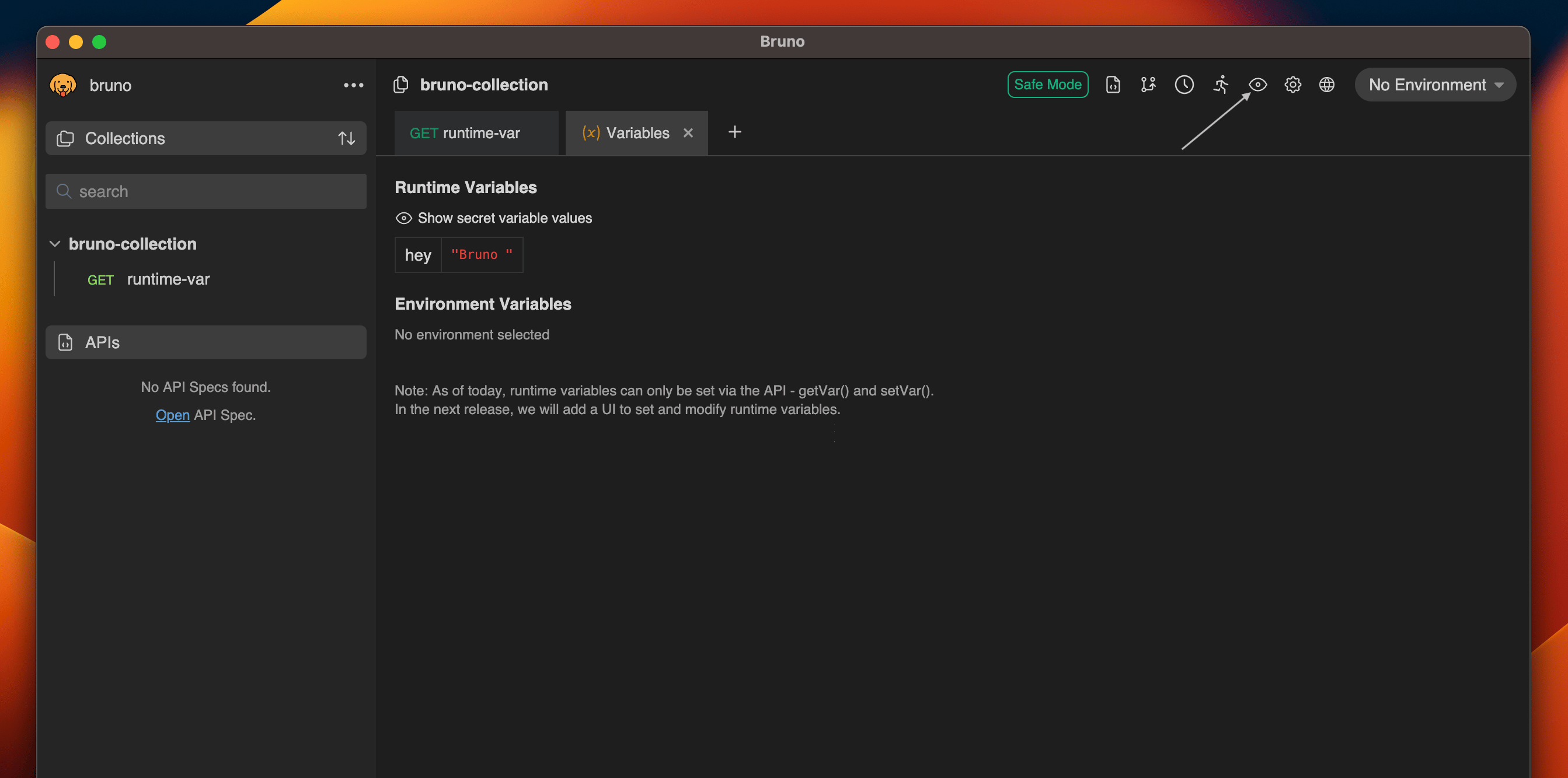 runtime-var