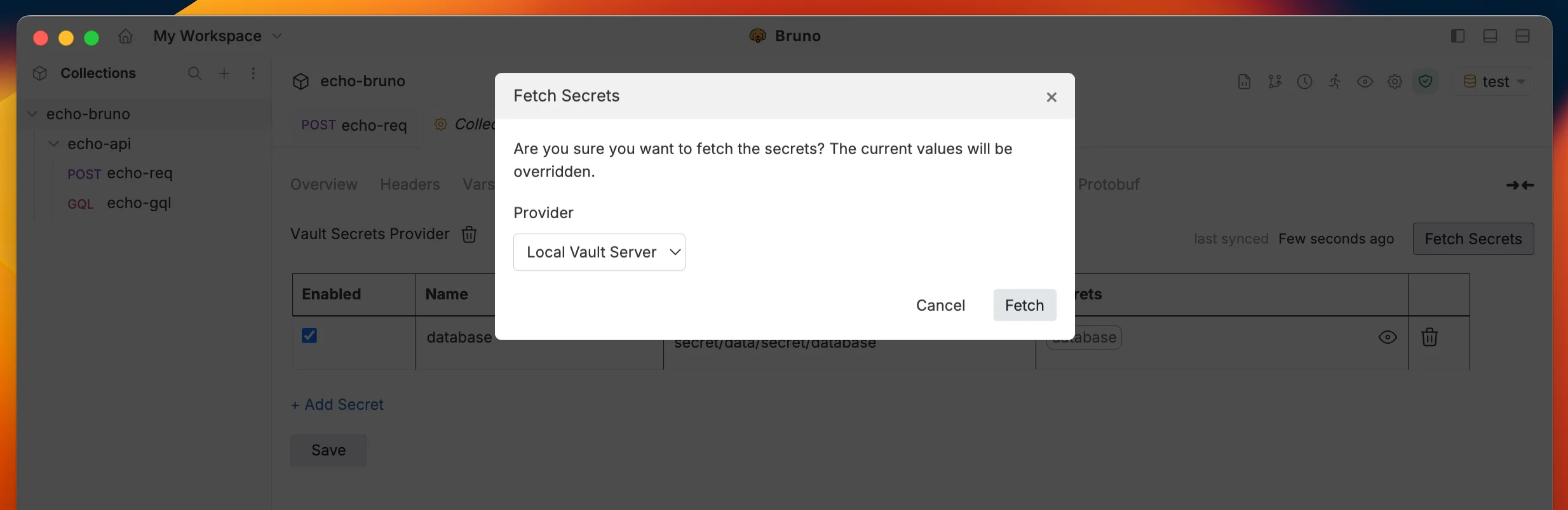 fetch-secrets