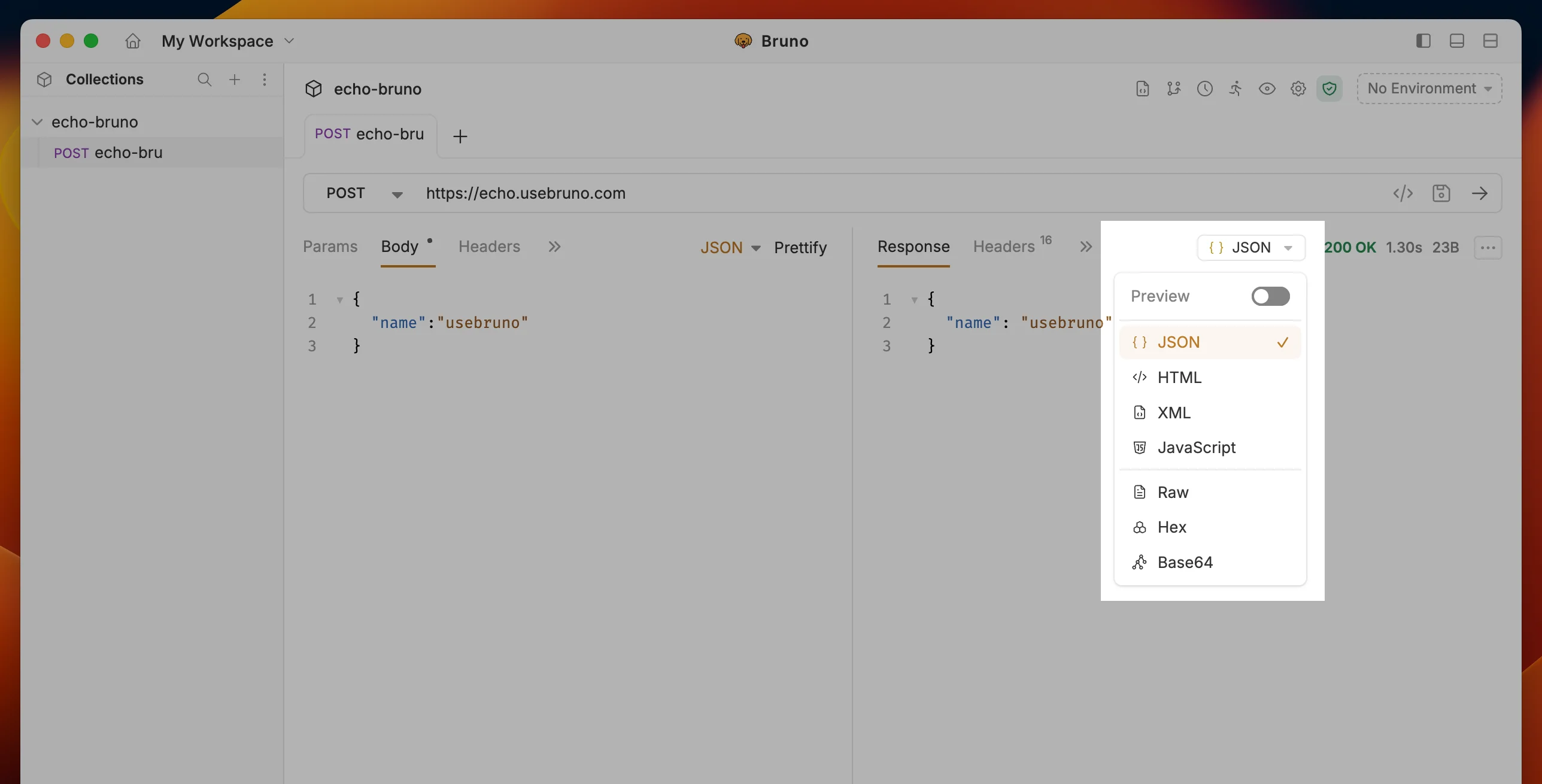 Data Type Selector
