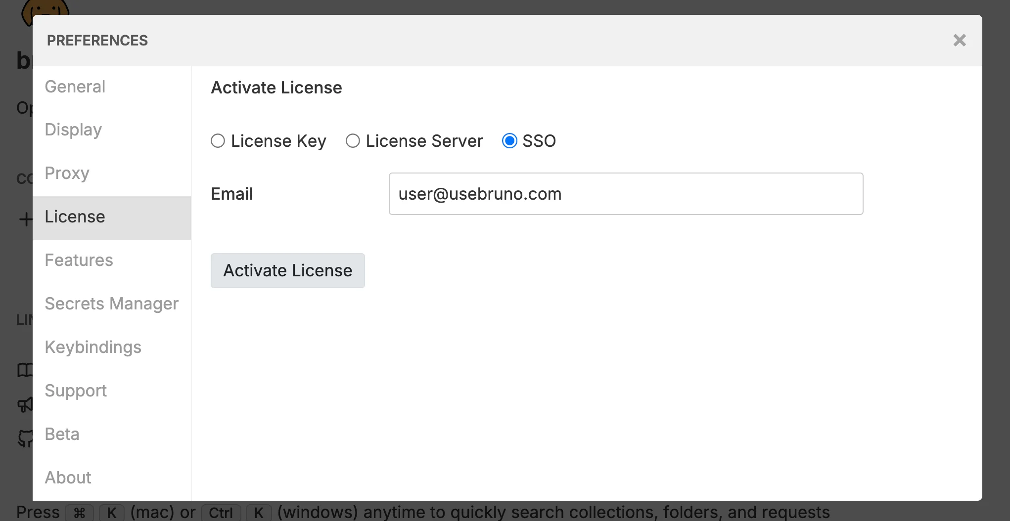 login