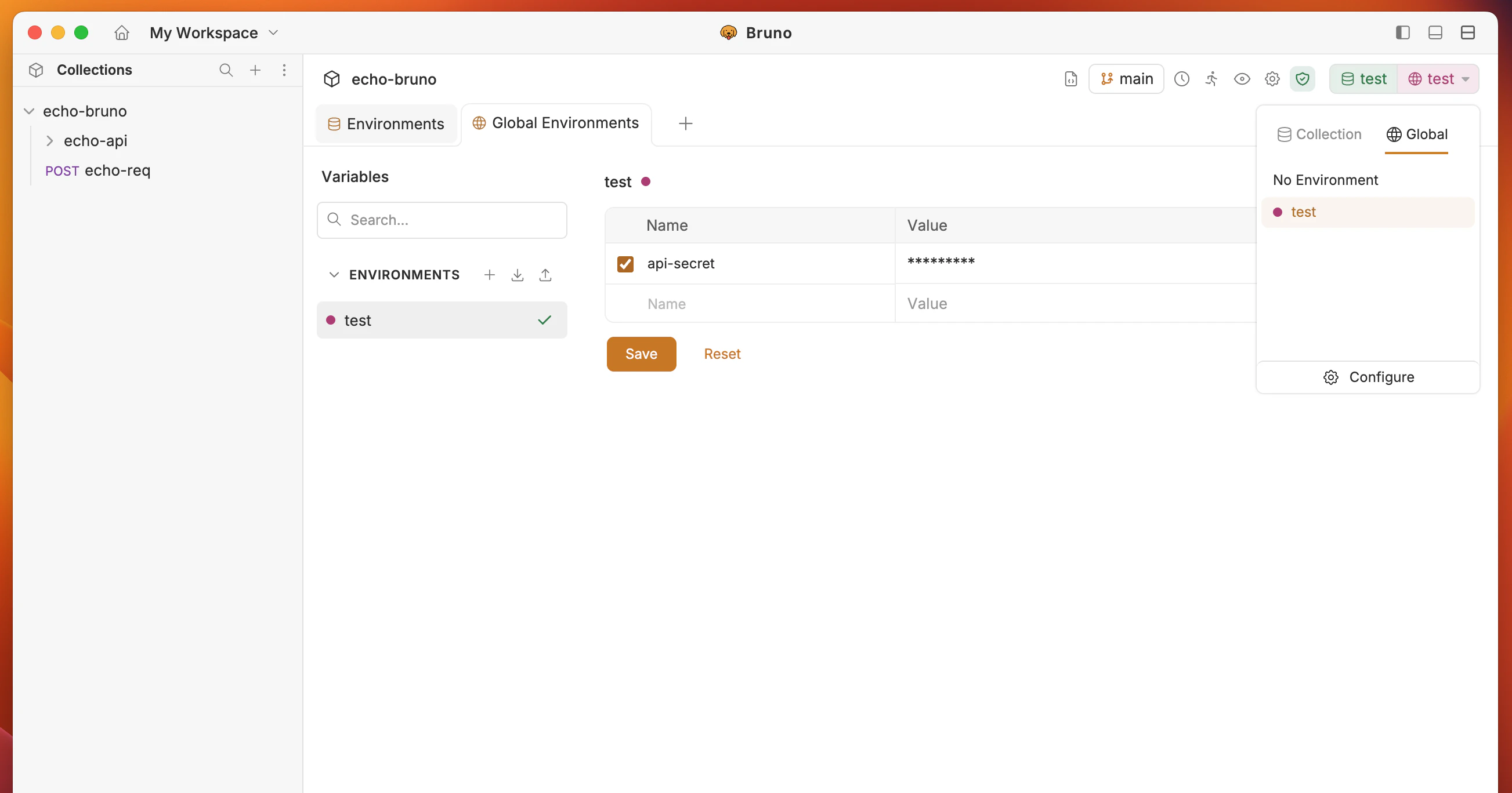Environment Color Coding