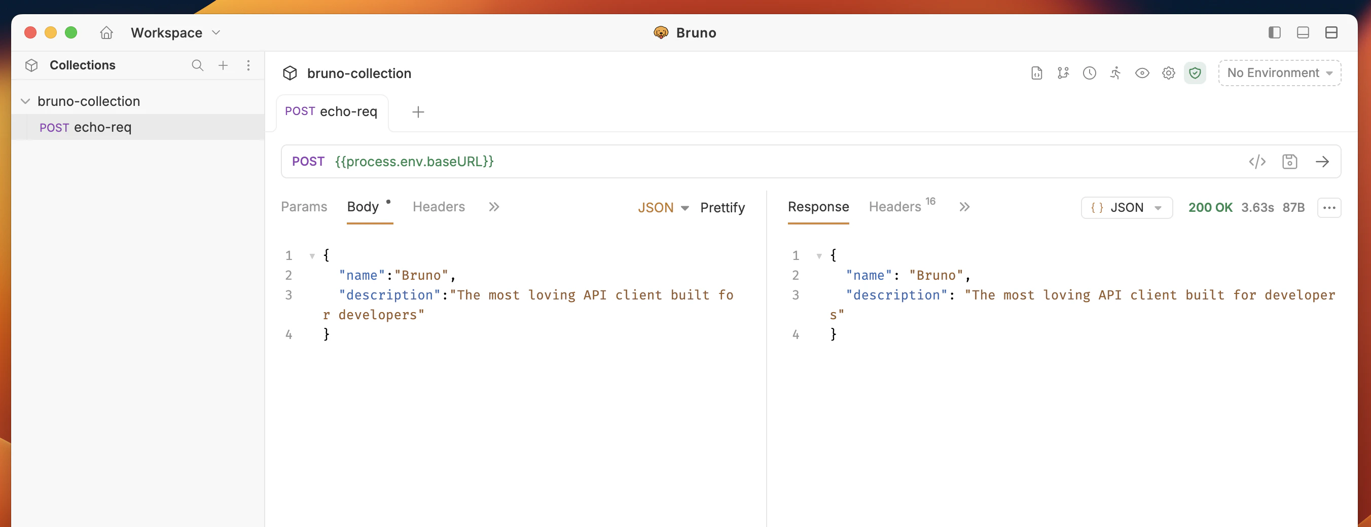 Use Environment Variables