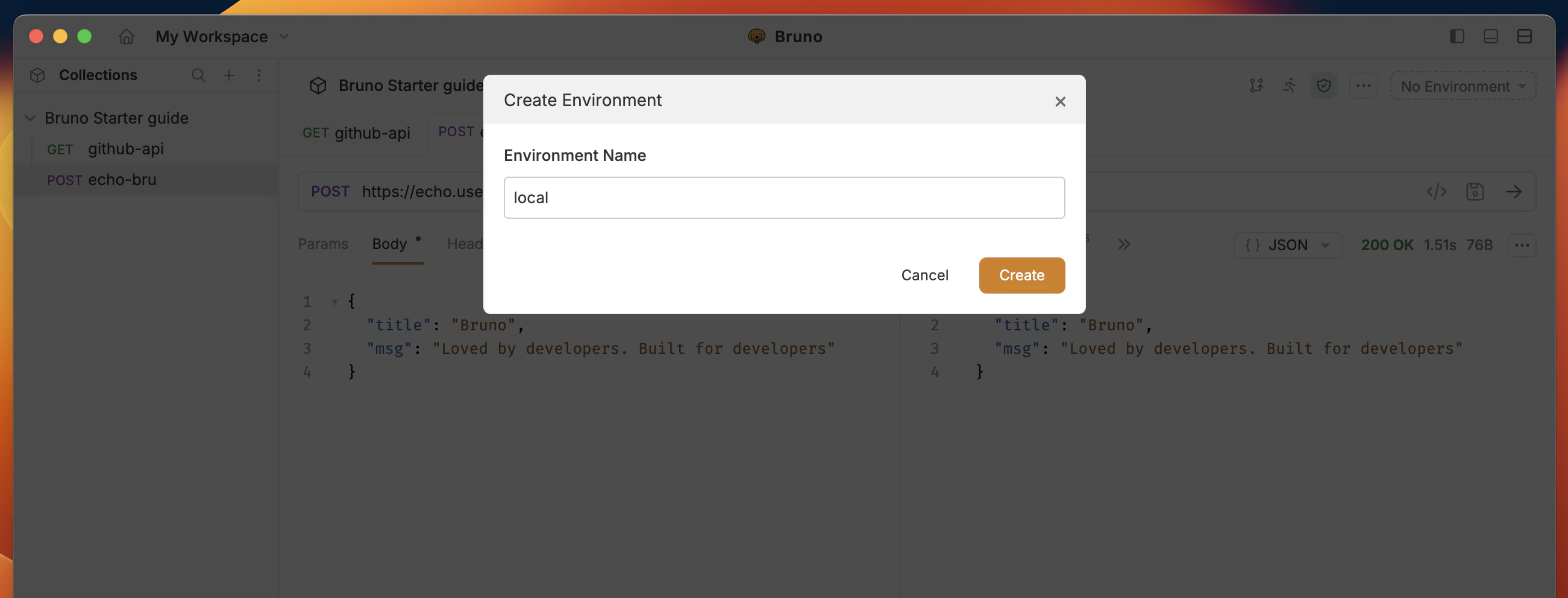 create-environment