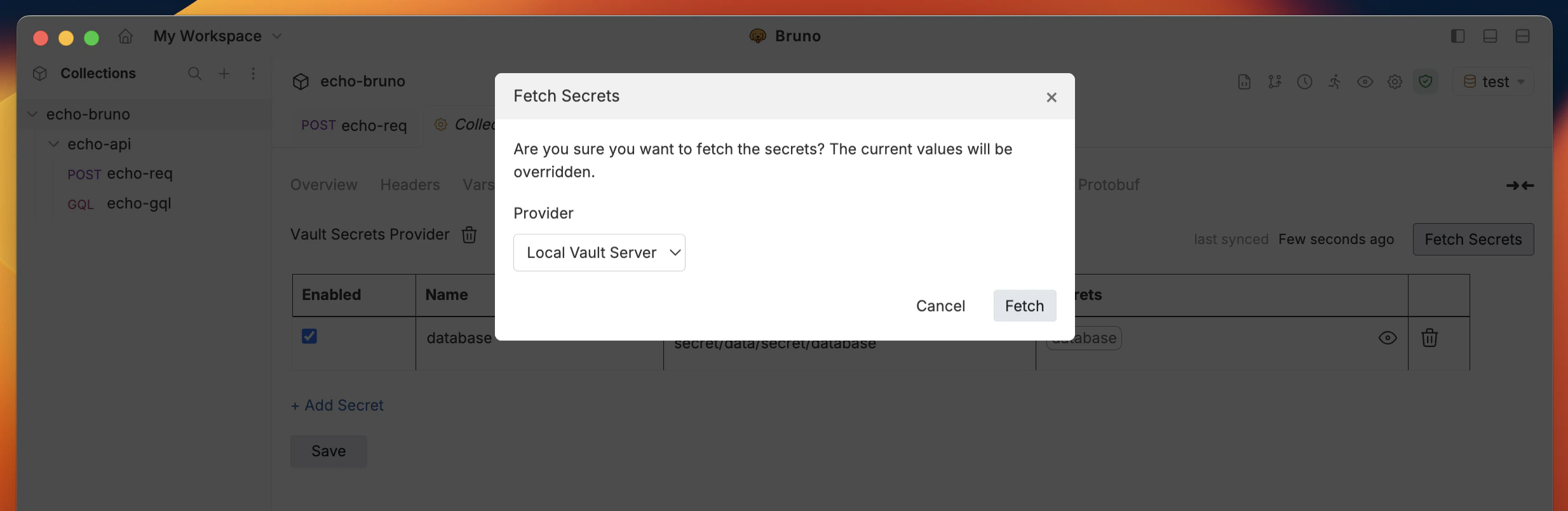 fetch-secrets