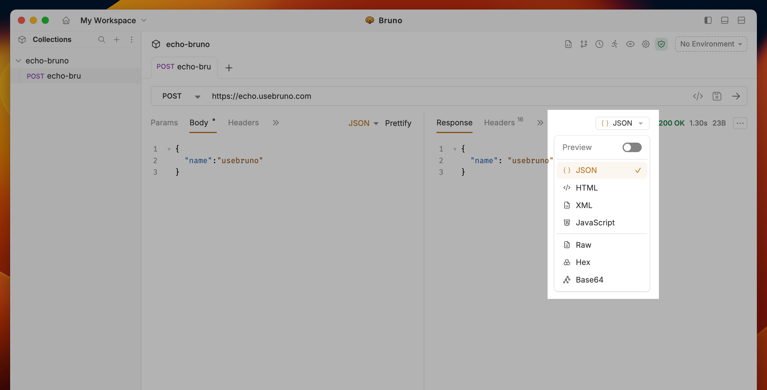 Data Type Selector