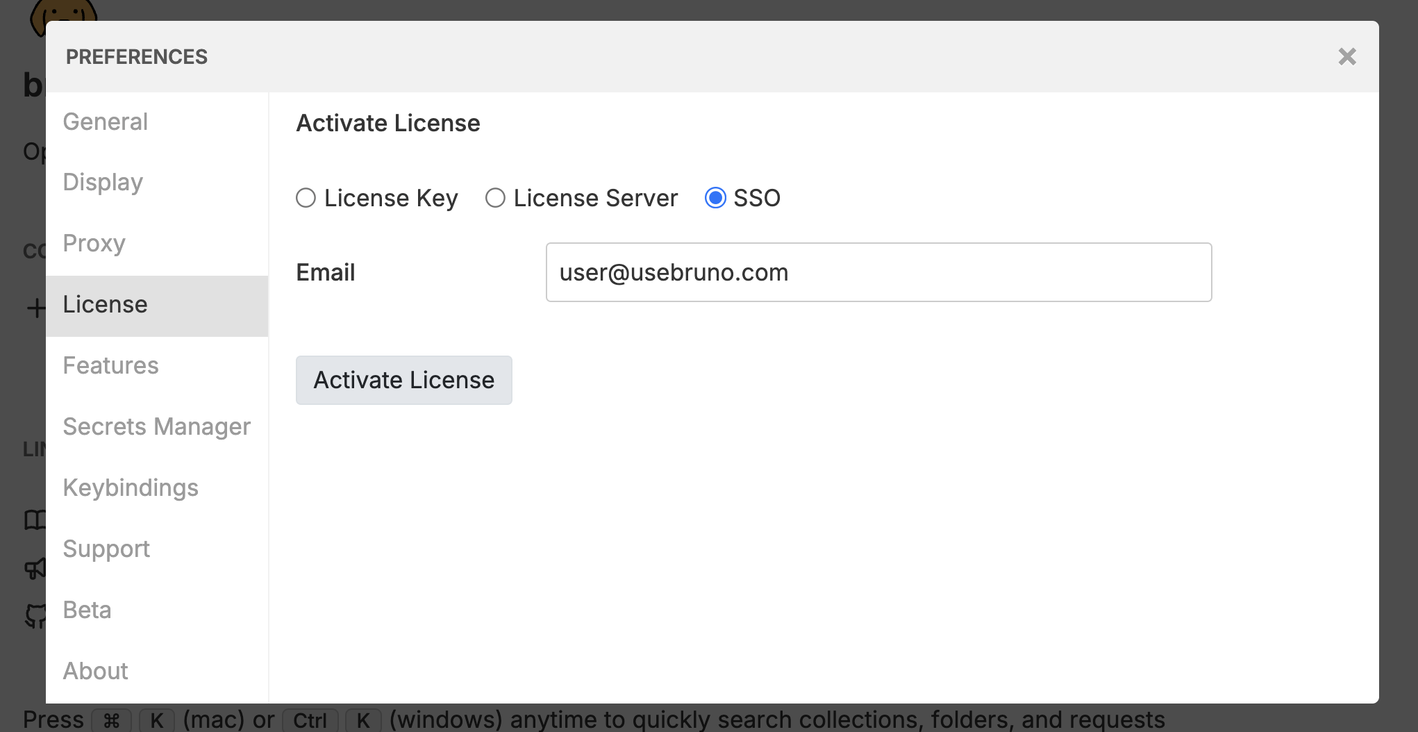 login
