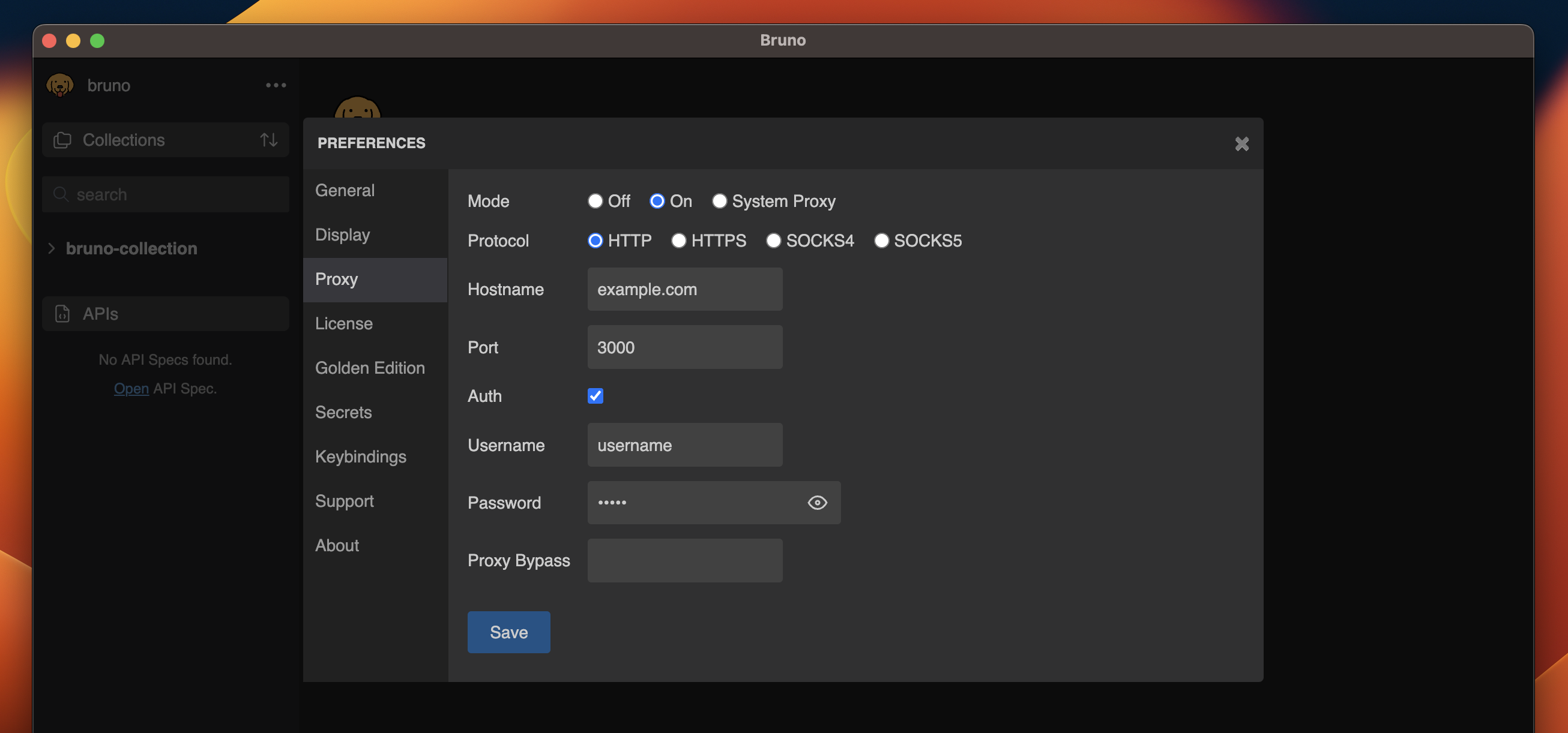 proxy-settings