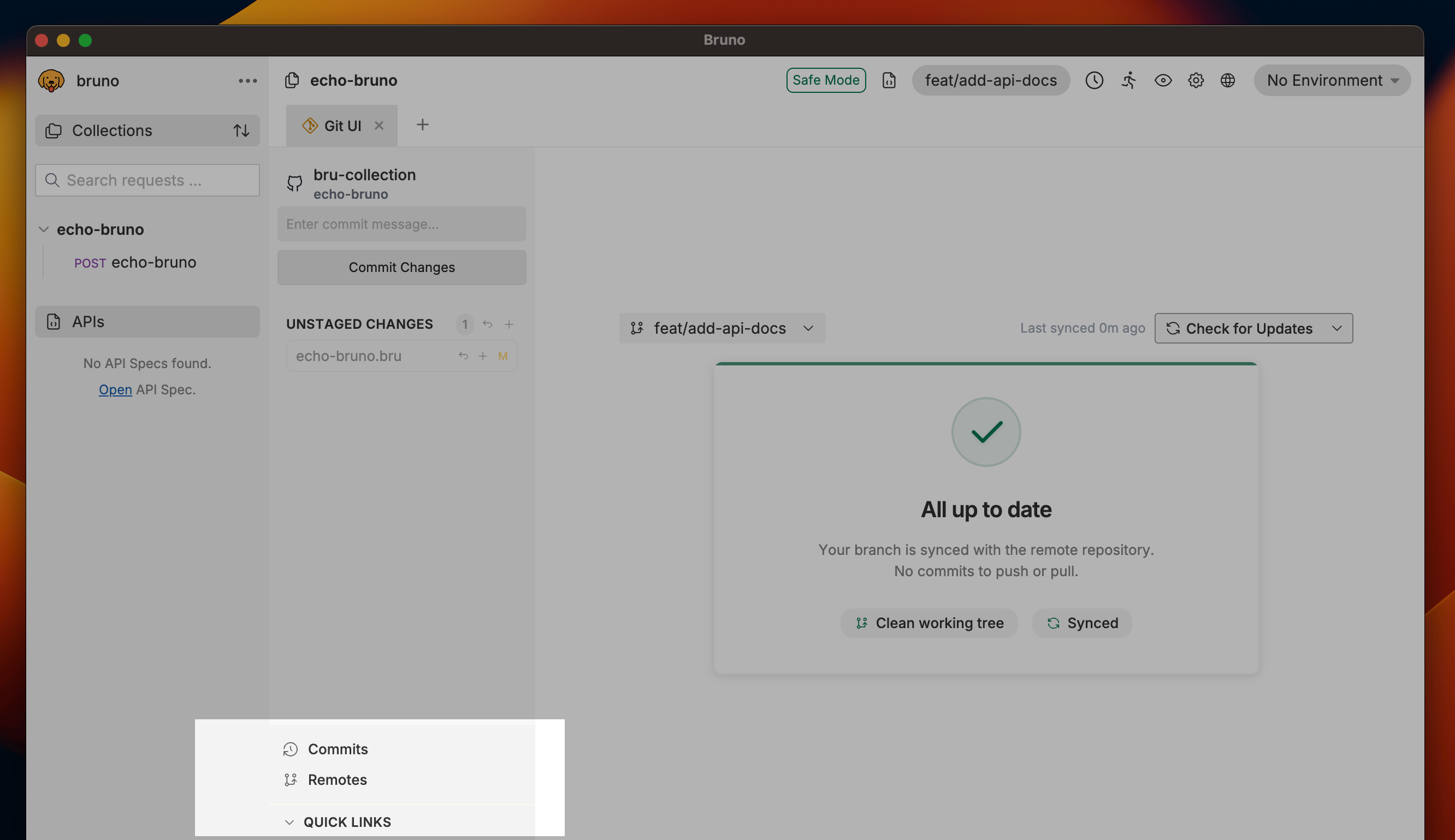 Add Remote Option