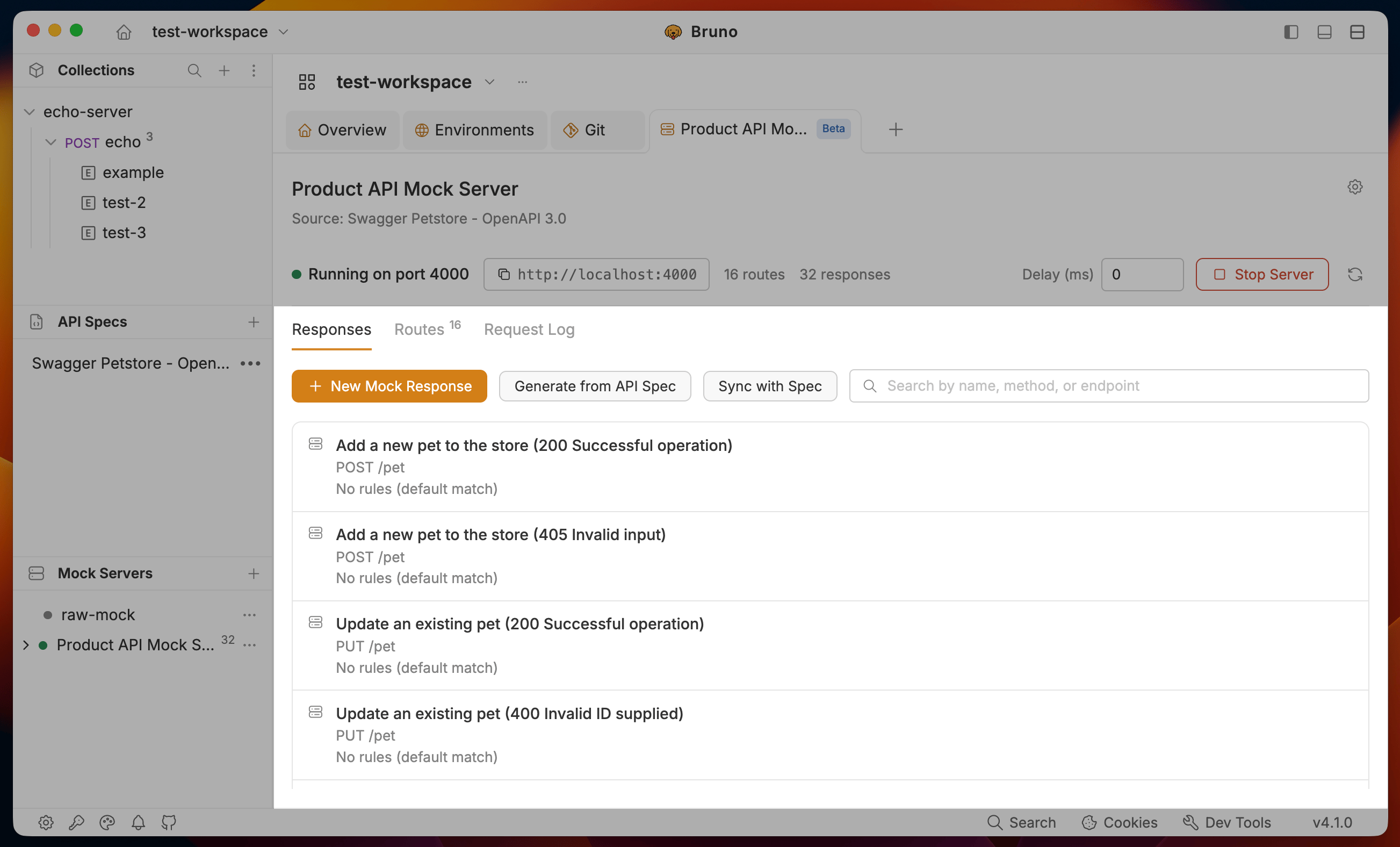 mock-server-dashboard-responses