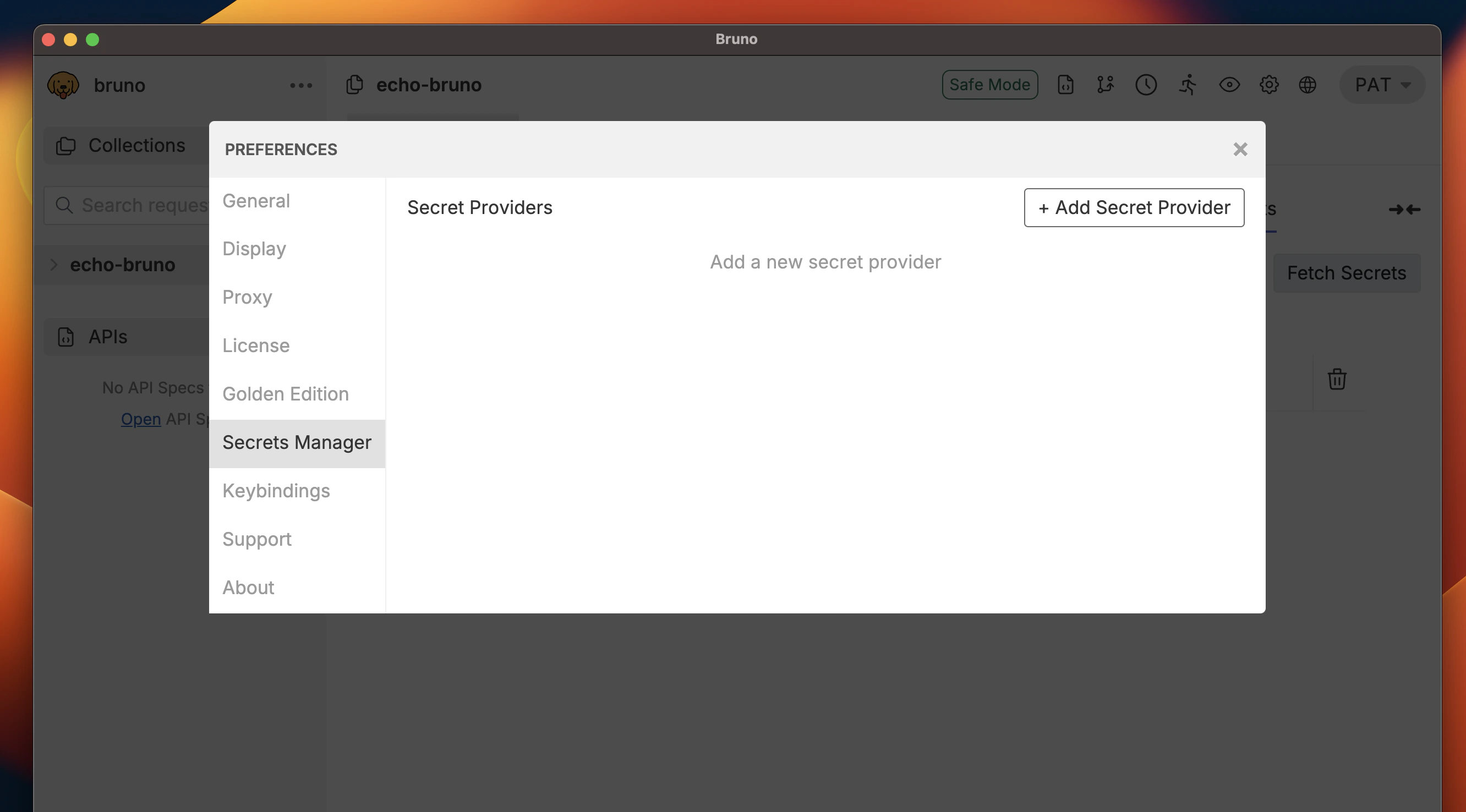 Open Secrets Manager