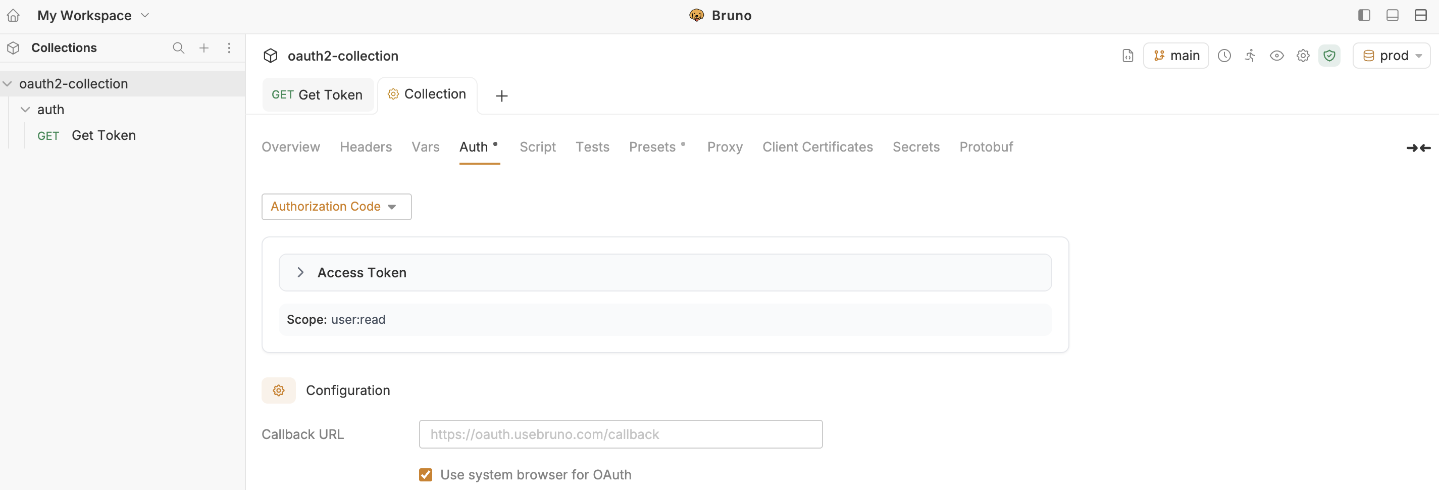 System Browser Option