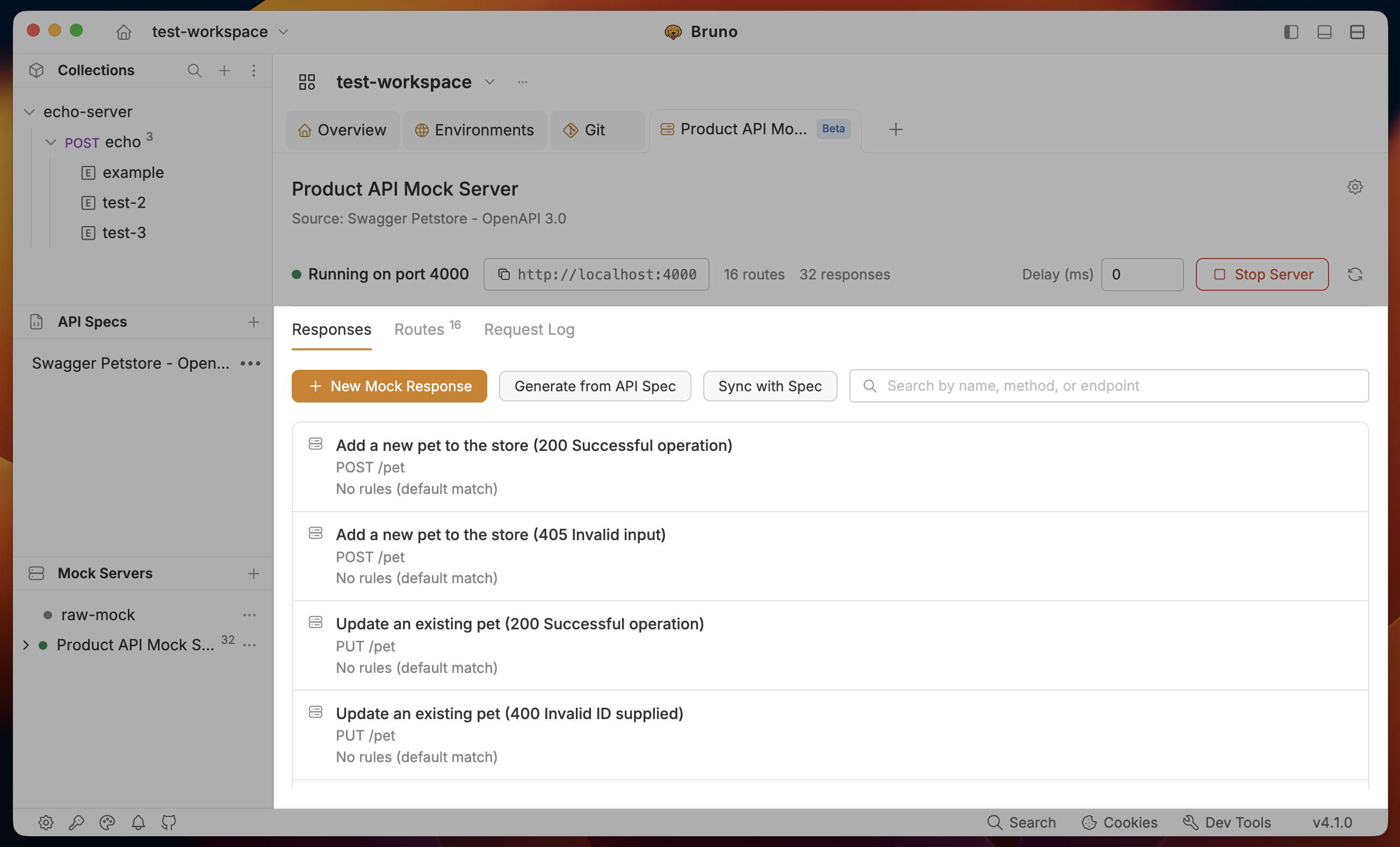 mock-server-dashboard-responses