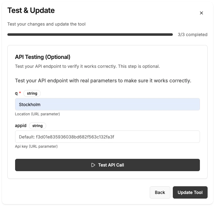 Step 3: Configure Endpoint