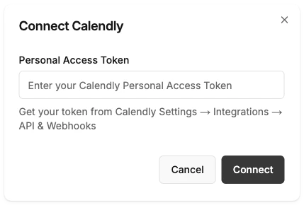 Calendly Integration