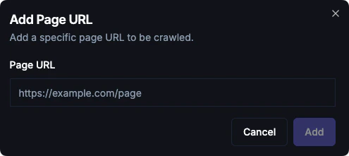 Add Page
