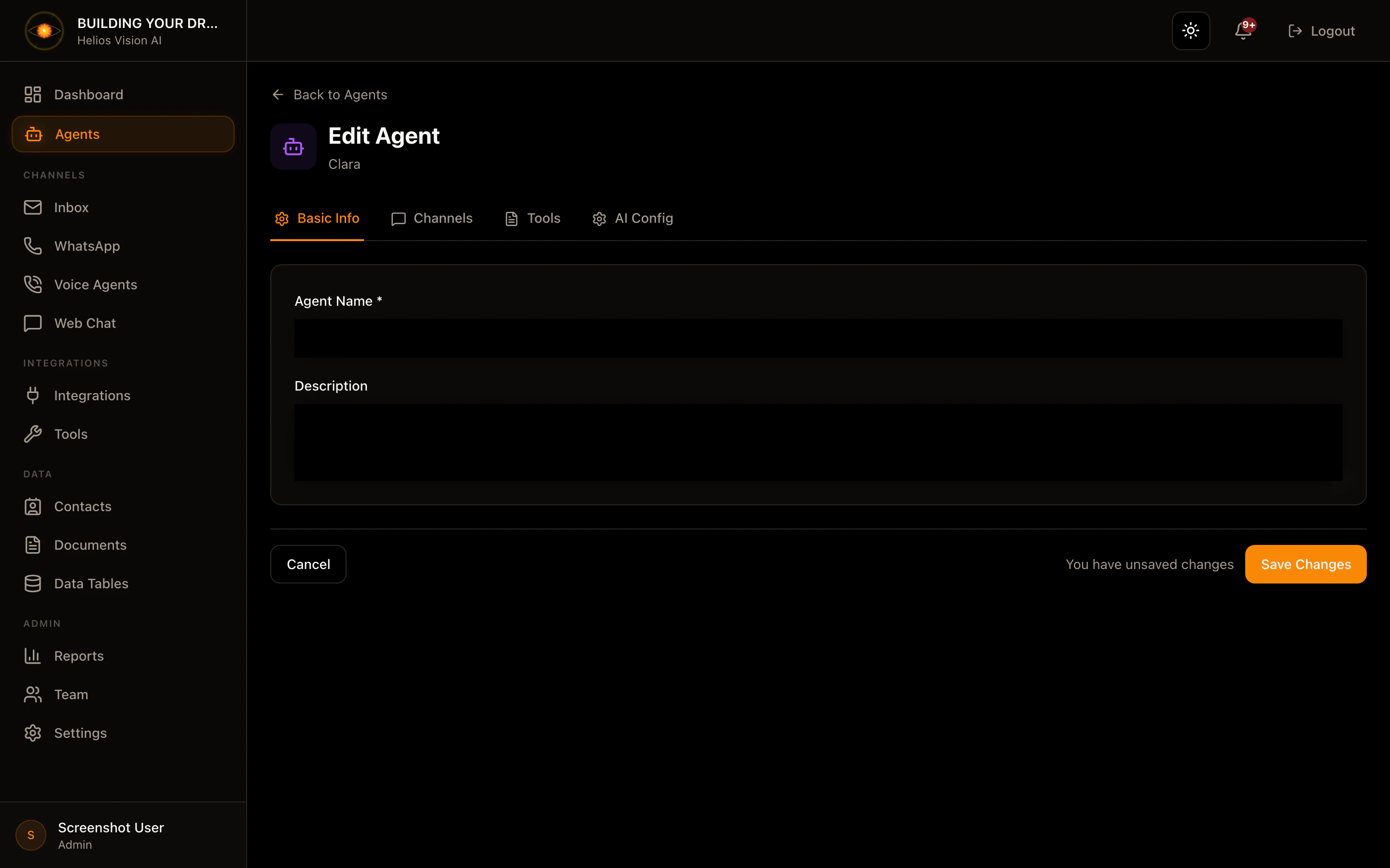 Configuración de IA