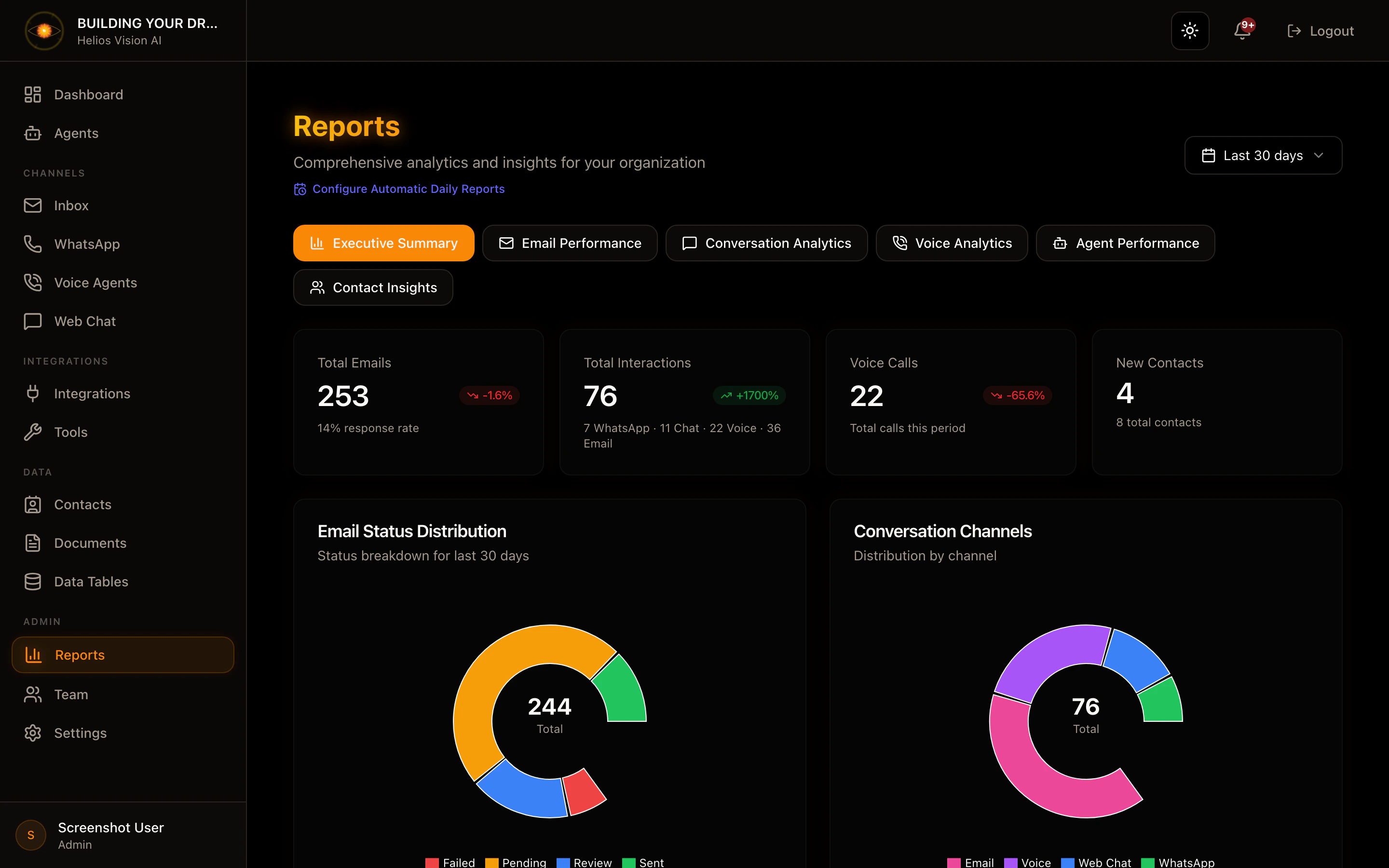Analytics Dashboard