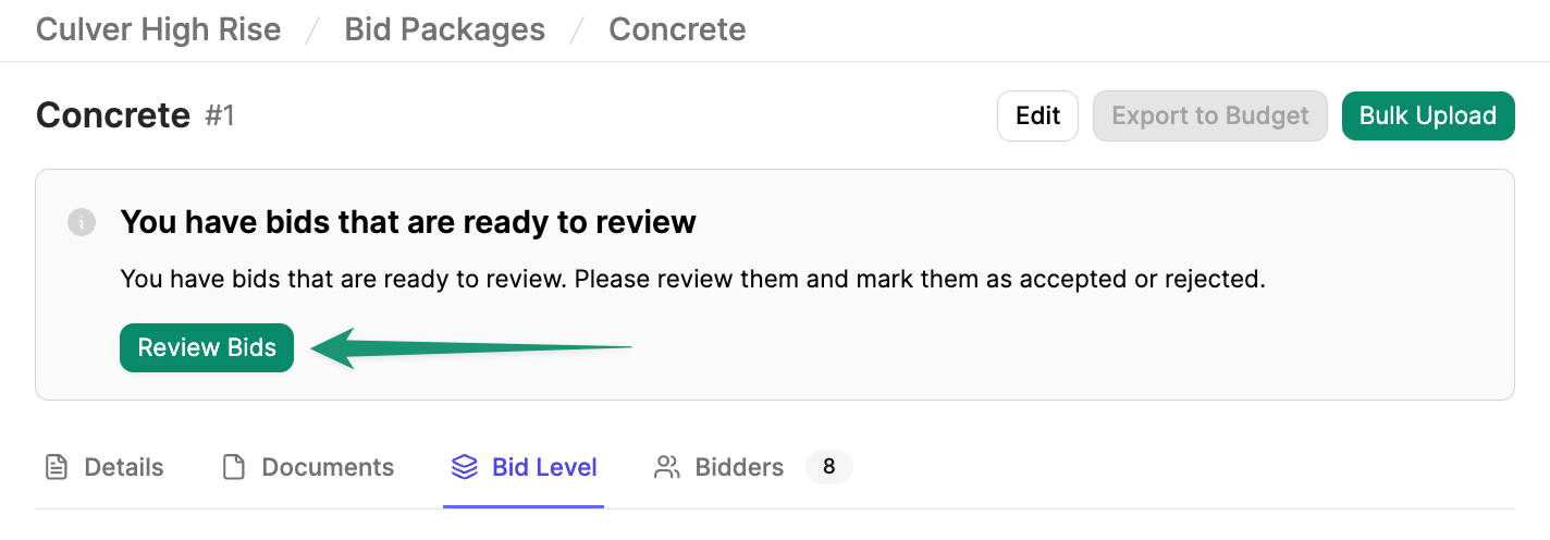 Review Bid Pn