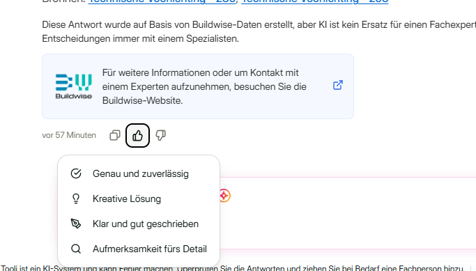 Gründe nach einem Daumen hoch