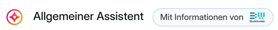 Badge „Mit Infos von“ in Tooli