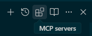 MCP Servers button