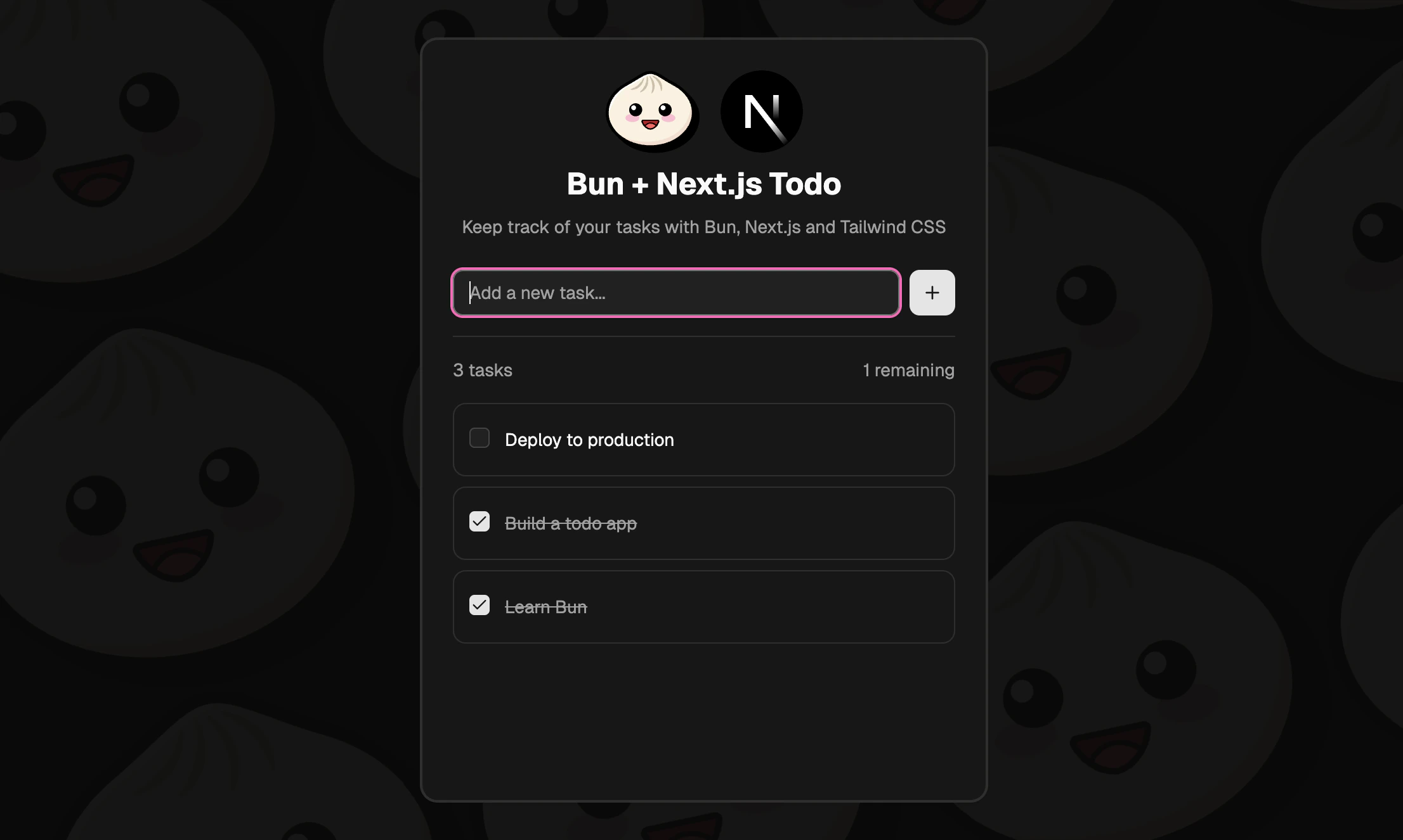 bun-nextjs-todo