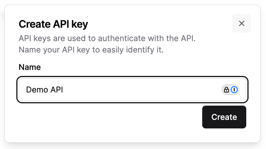 Name your key to know what it is used for