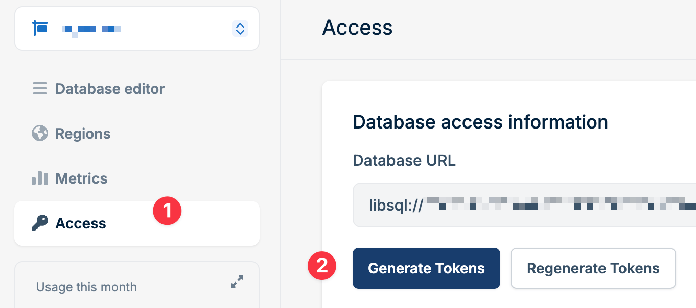 Database Access