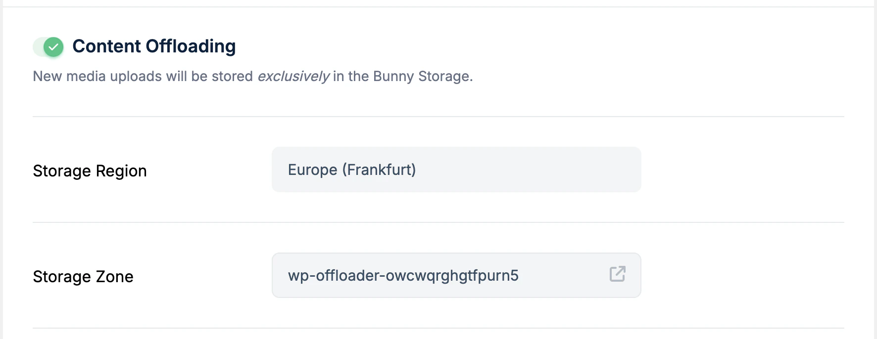 Content offloading
