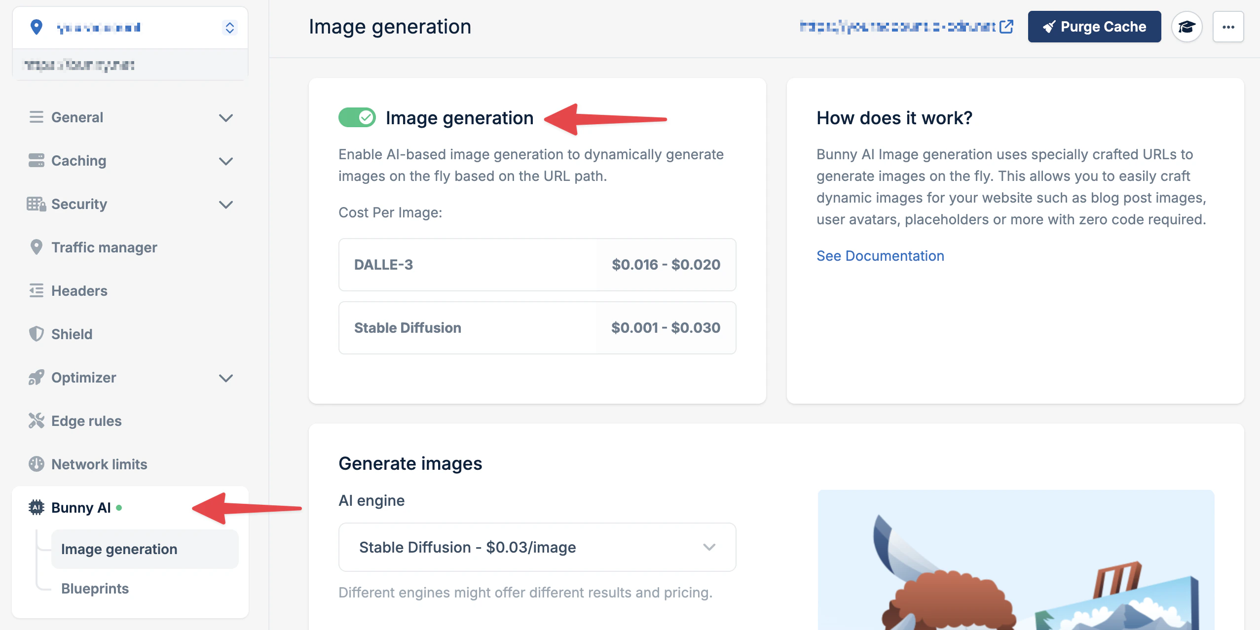 Enable AI Image Generation