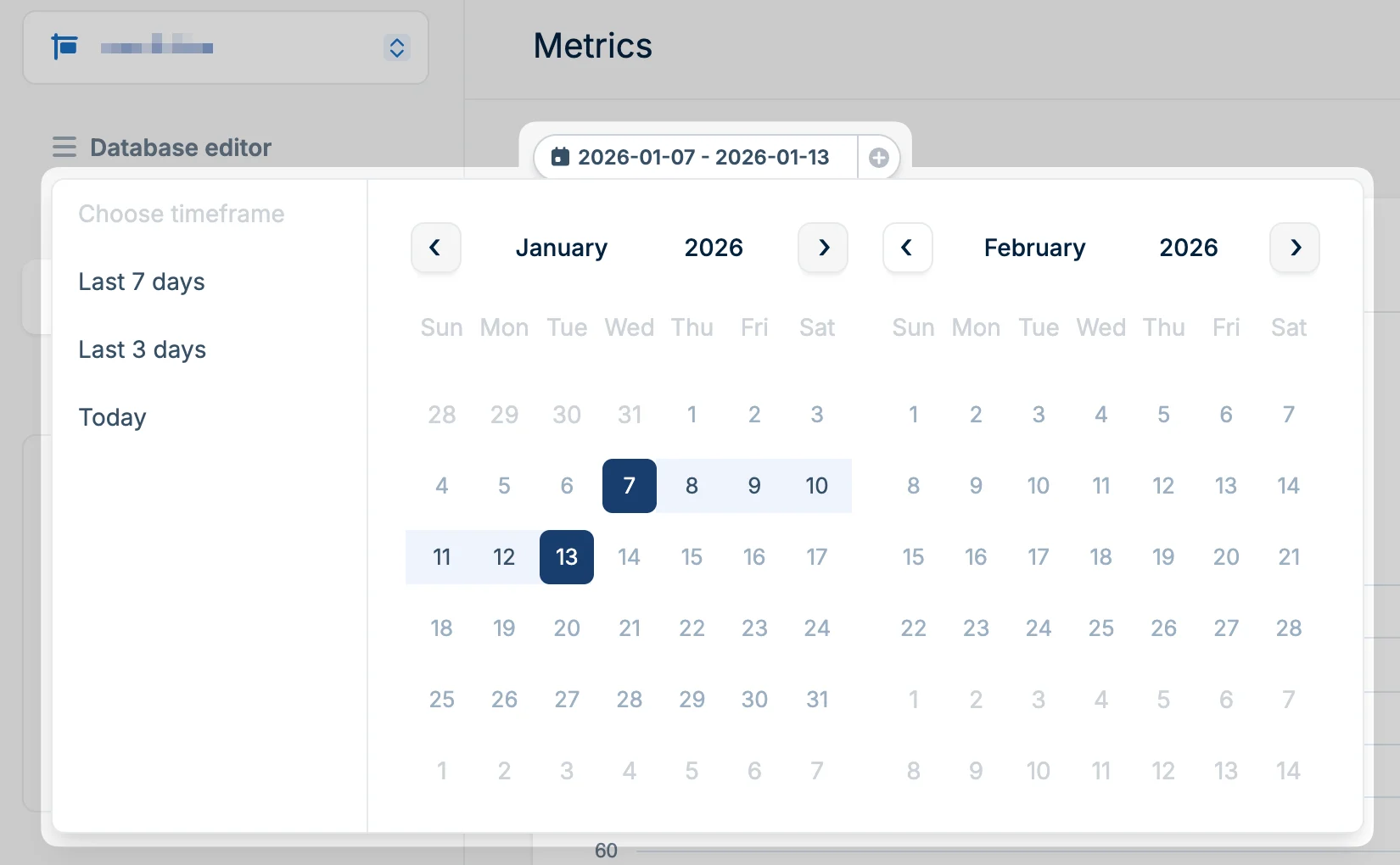 Date Range Picker