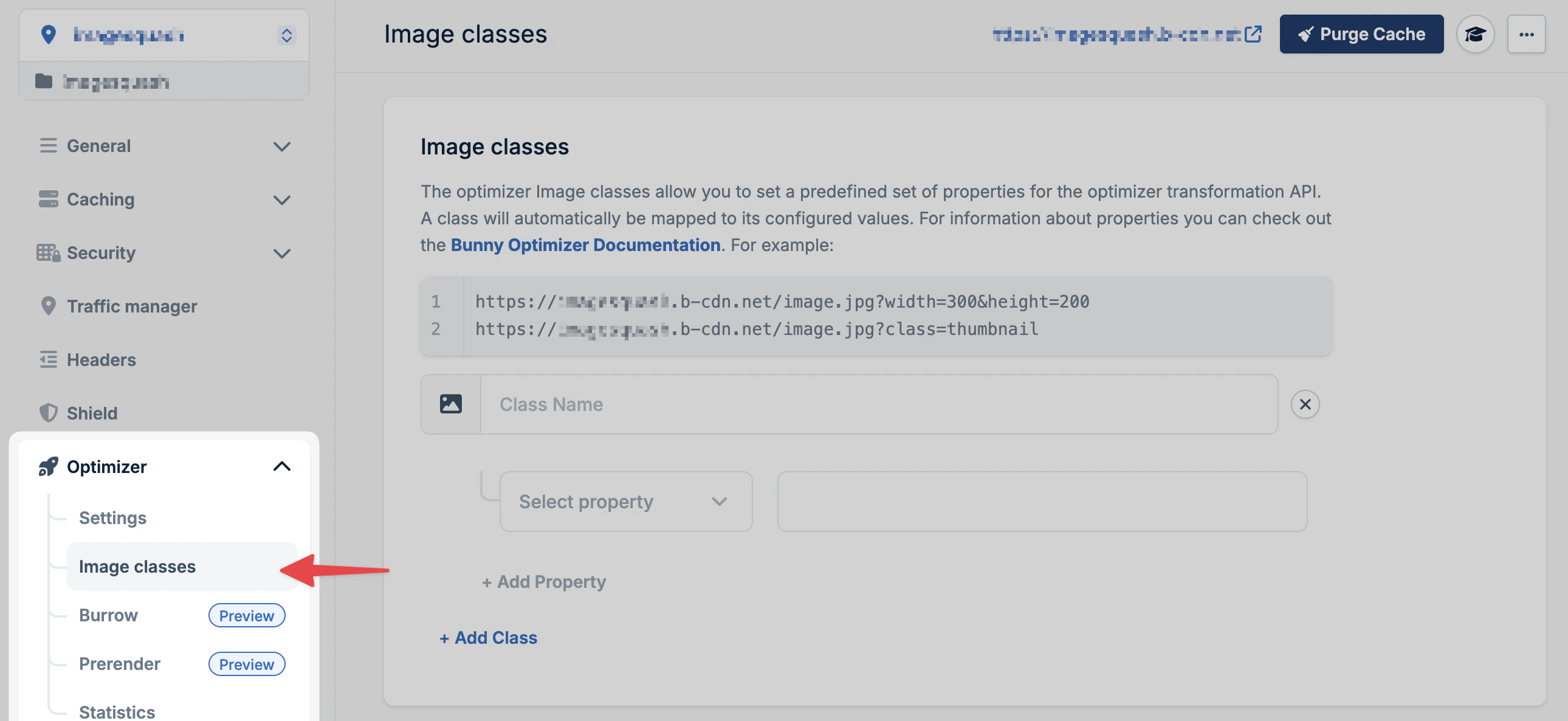 Image Classes overview