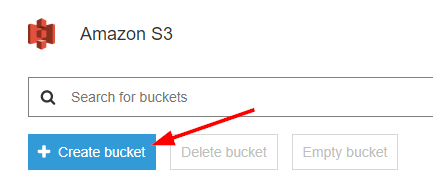 Creating an Amazon S3 bucket