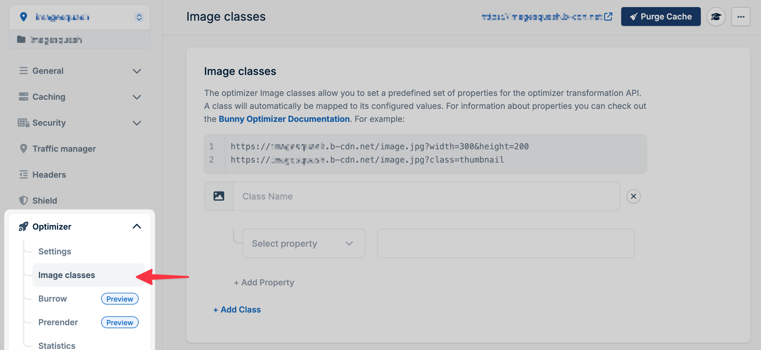 Image Classes overview