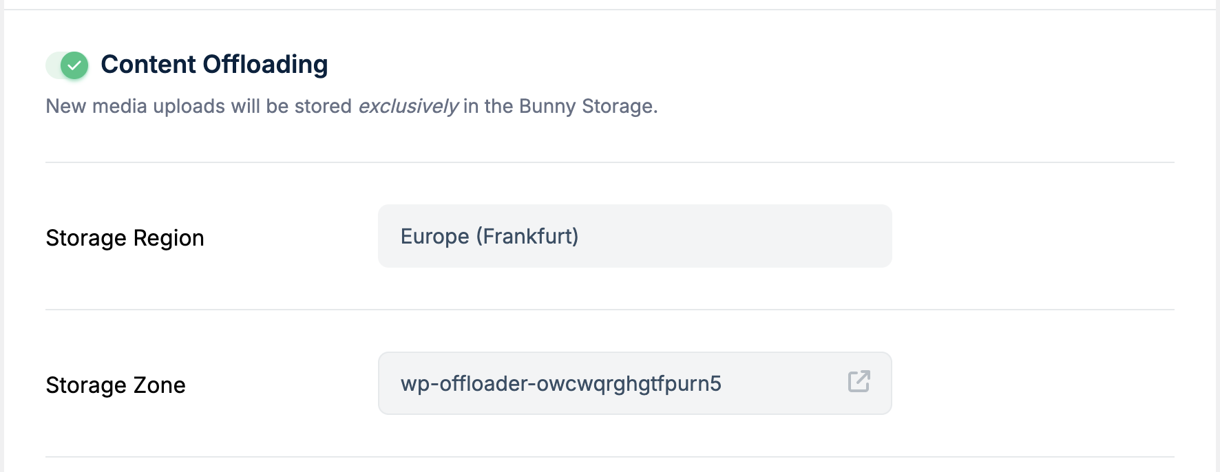 Content offloading