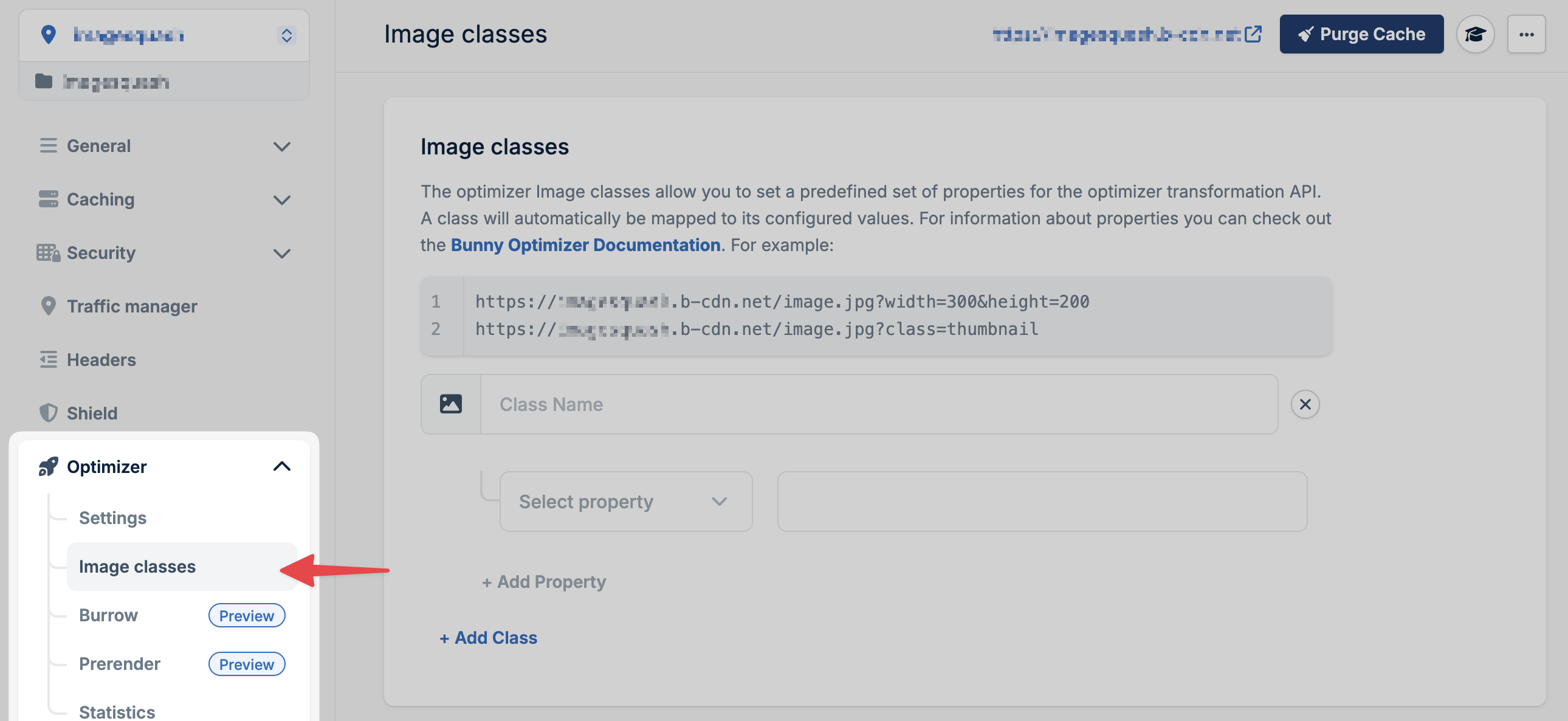 Image Classes overview