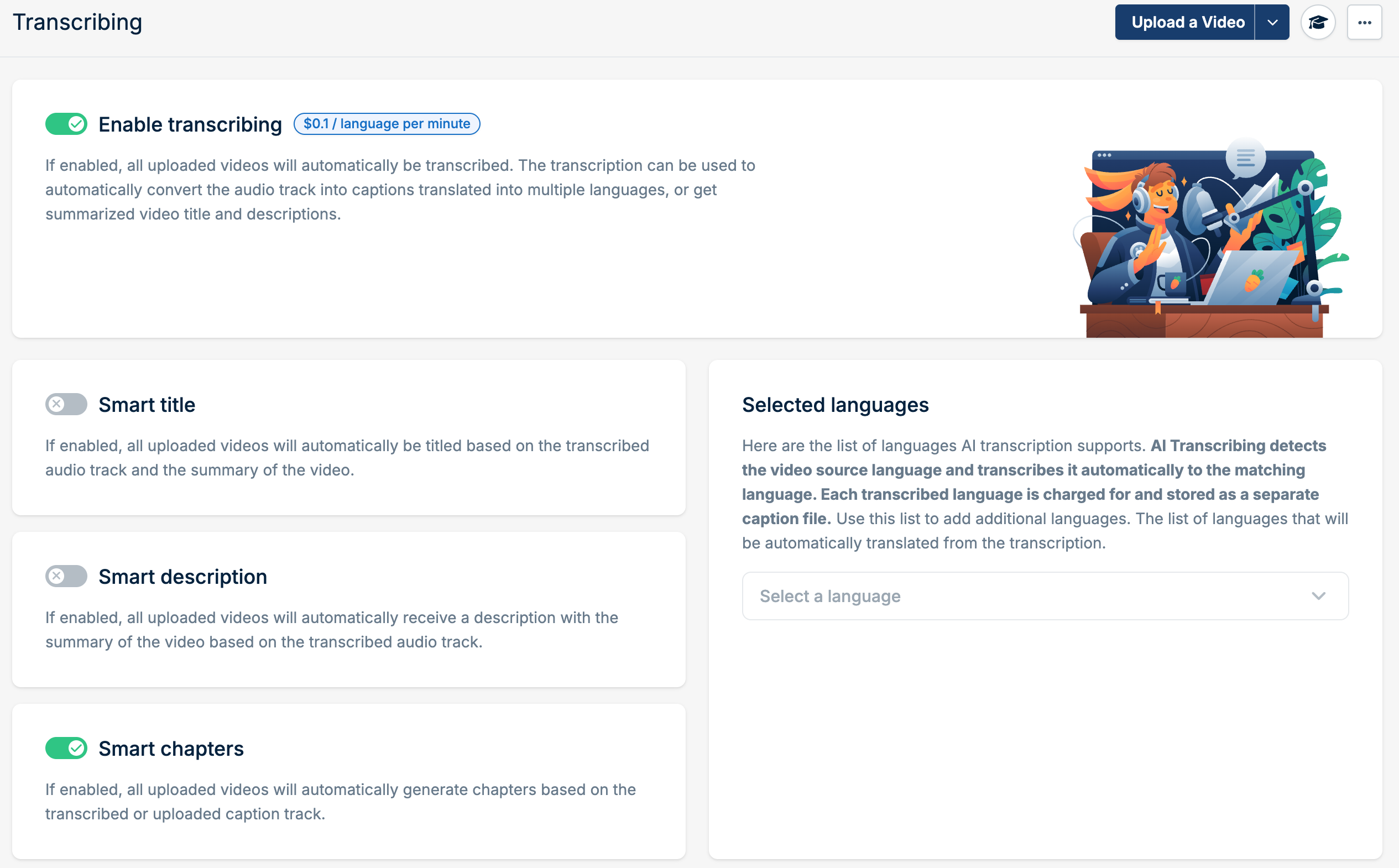 Enable smart chapters