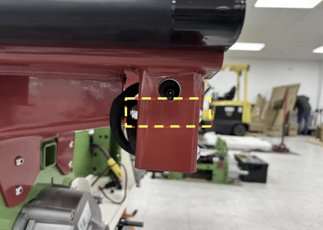 Lidar Hoop install -
bolts