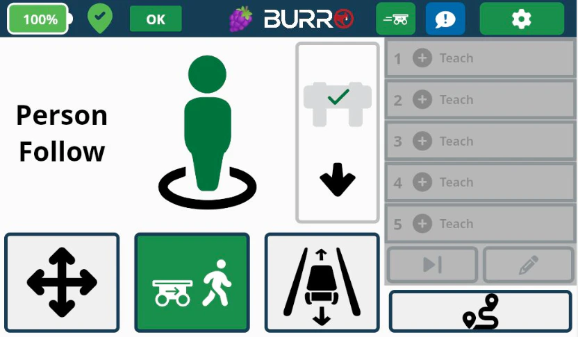 Person Follow - Activate