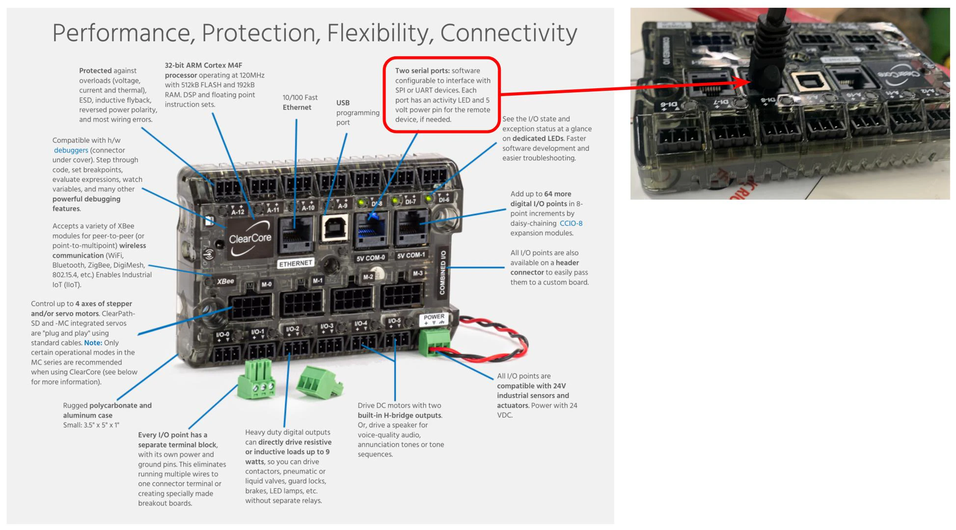 ClearCore Connection Diagram