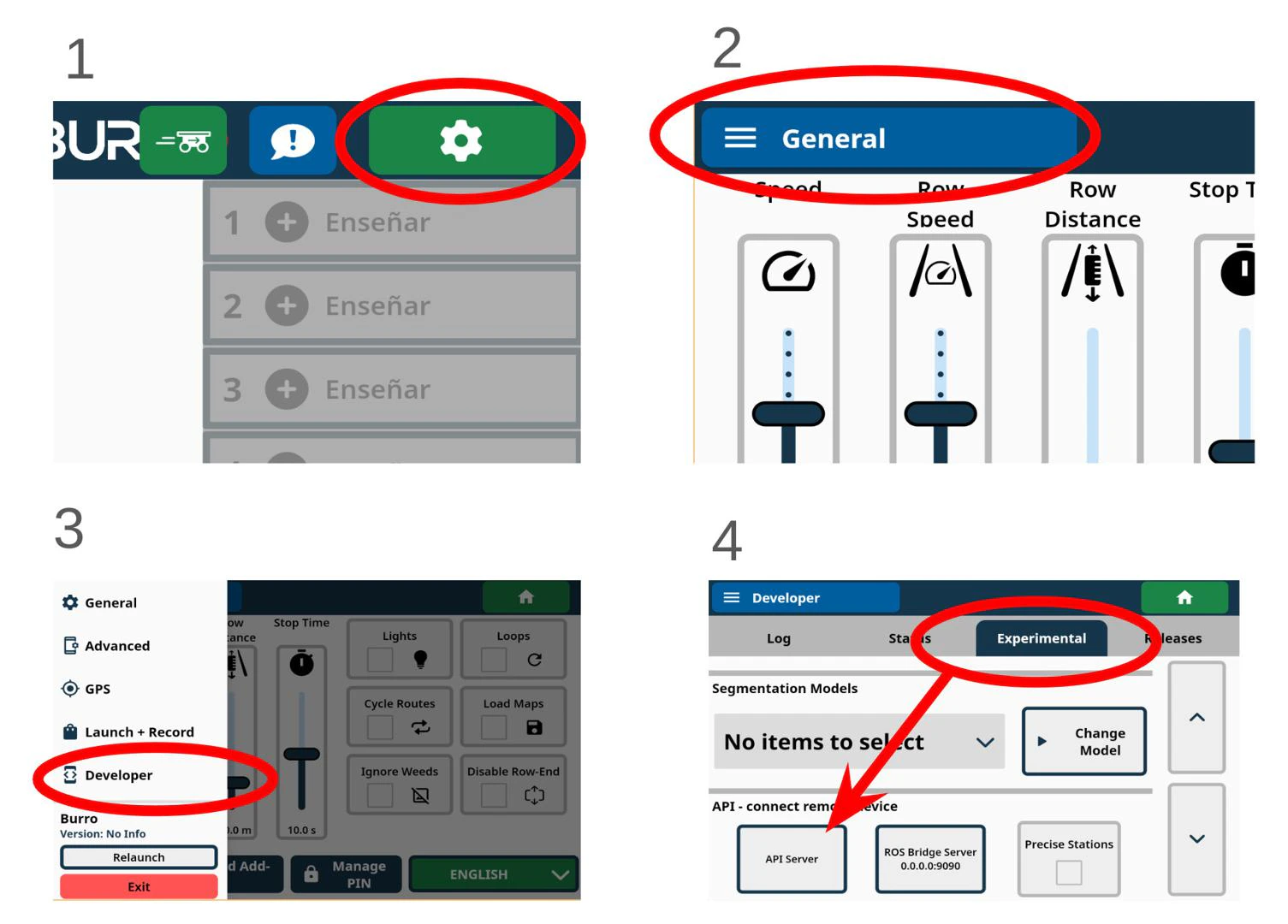 Enable the serial API