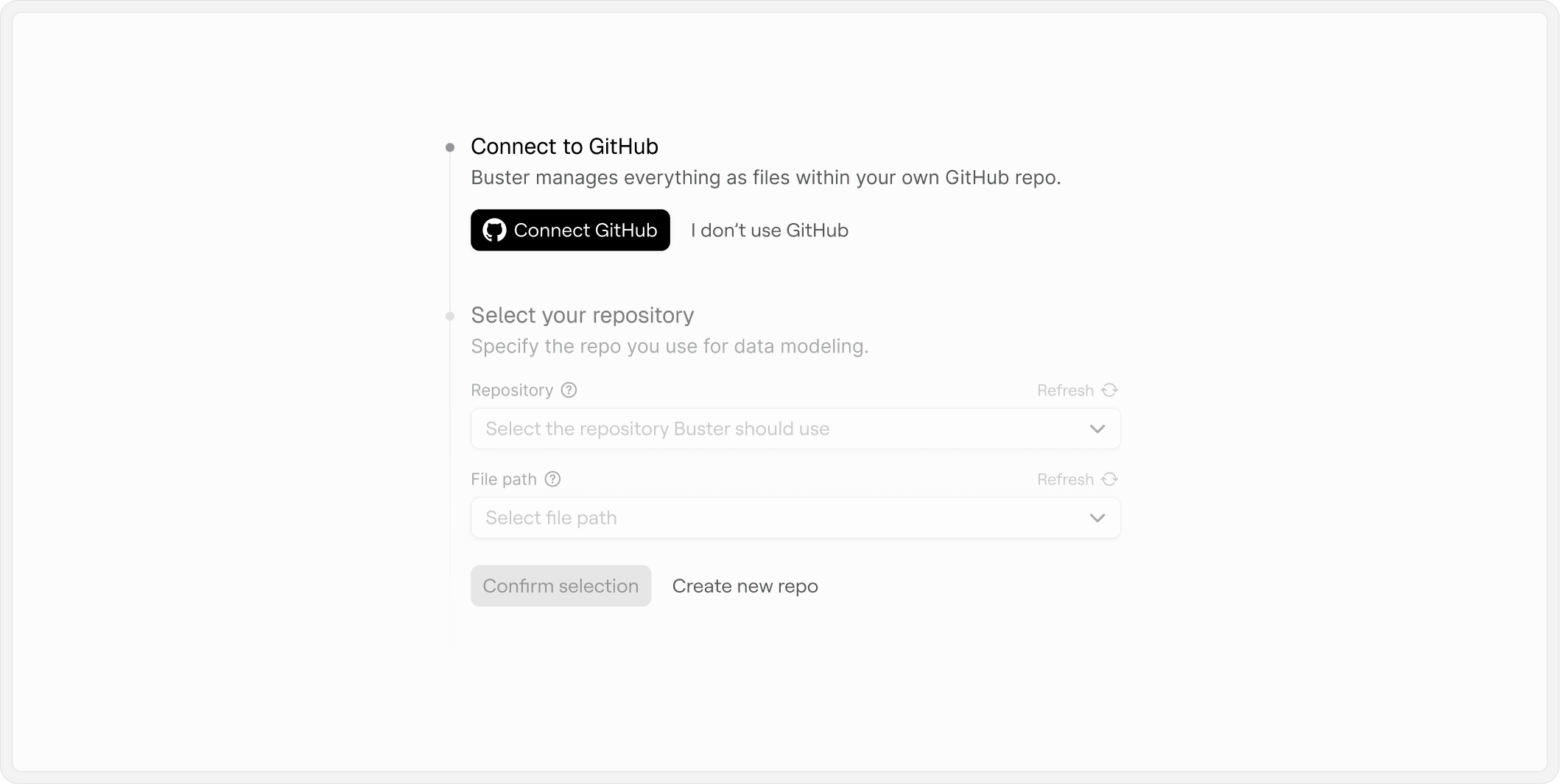 Connect the GitHub App